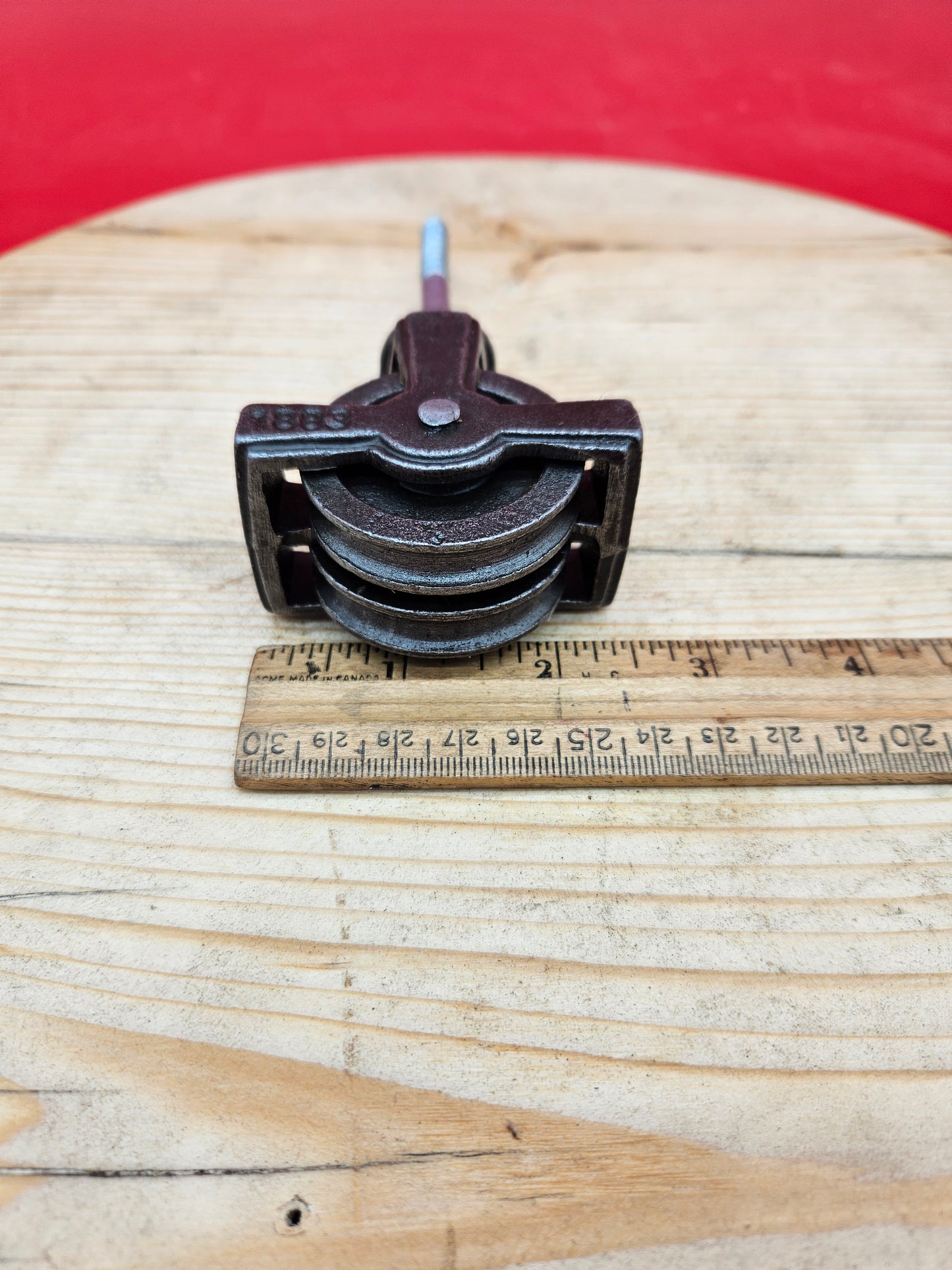 Double Screw-In Pulley Wheel