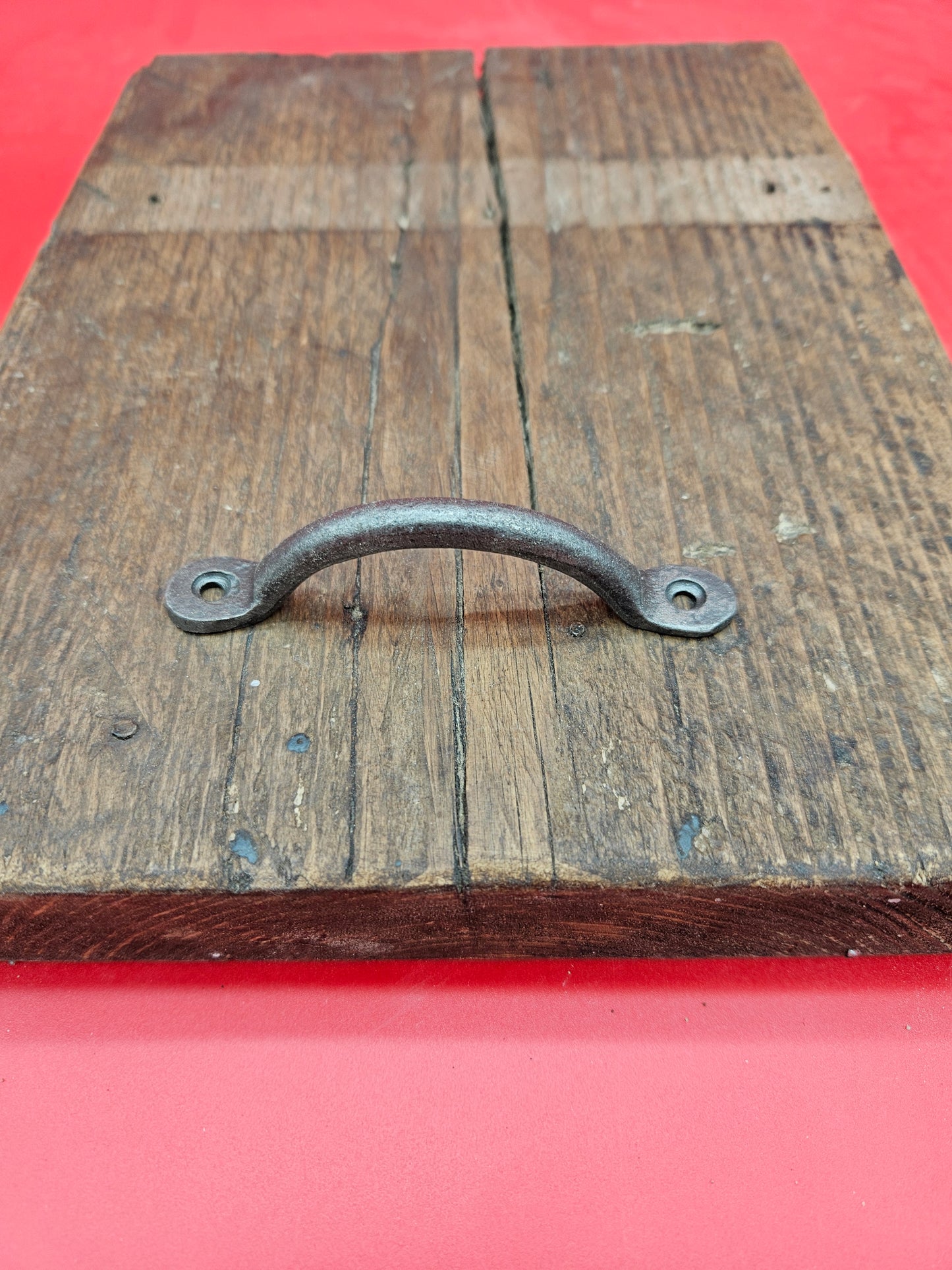 Bow Handle Penny End - Antique Iron 4"