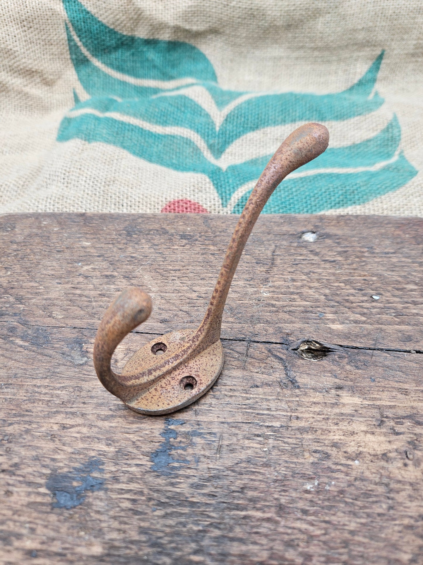Victorian Hat & Coat Hook - 2 hole - 8 Finishes
