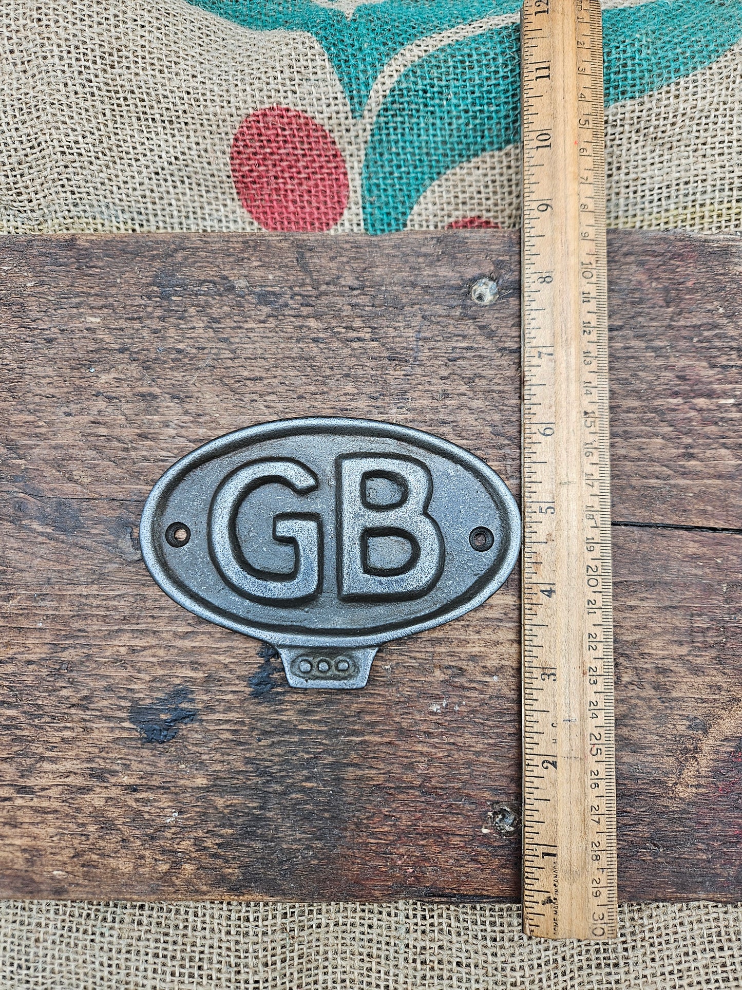The GB Plaque - Cast Iron