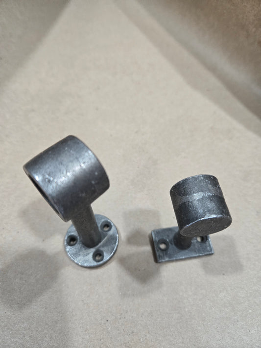 Stand Off Rail End Support For Rod / Rail small (rectangular end 2.5 ") or large (round end 3.5")