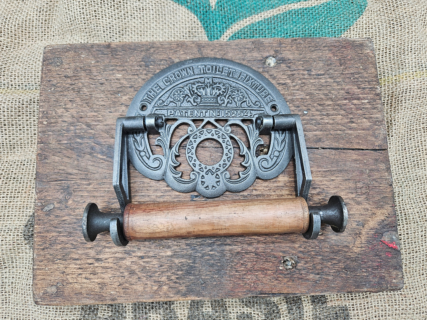 Crown Antique Iron - Toilet Paper Holder