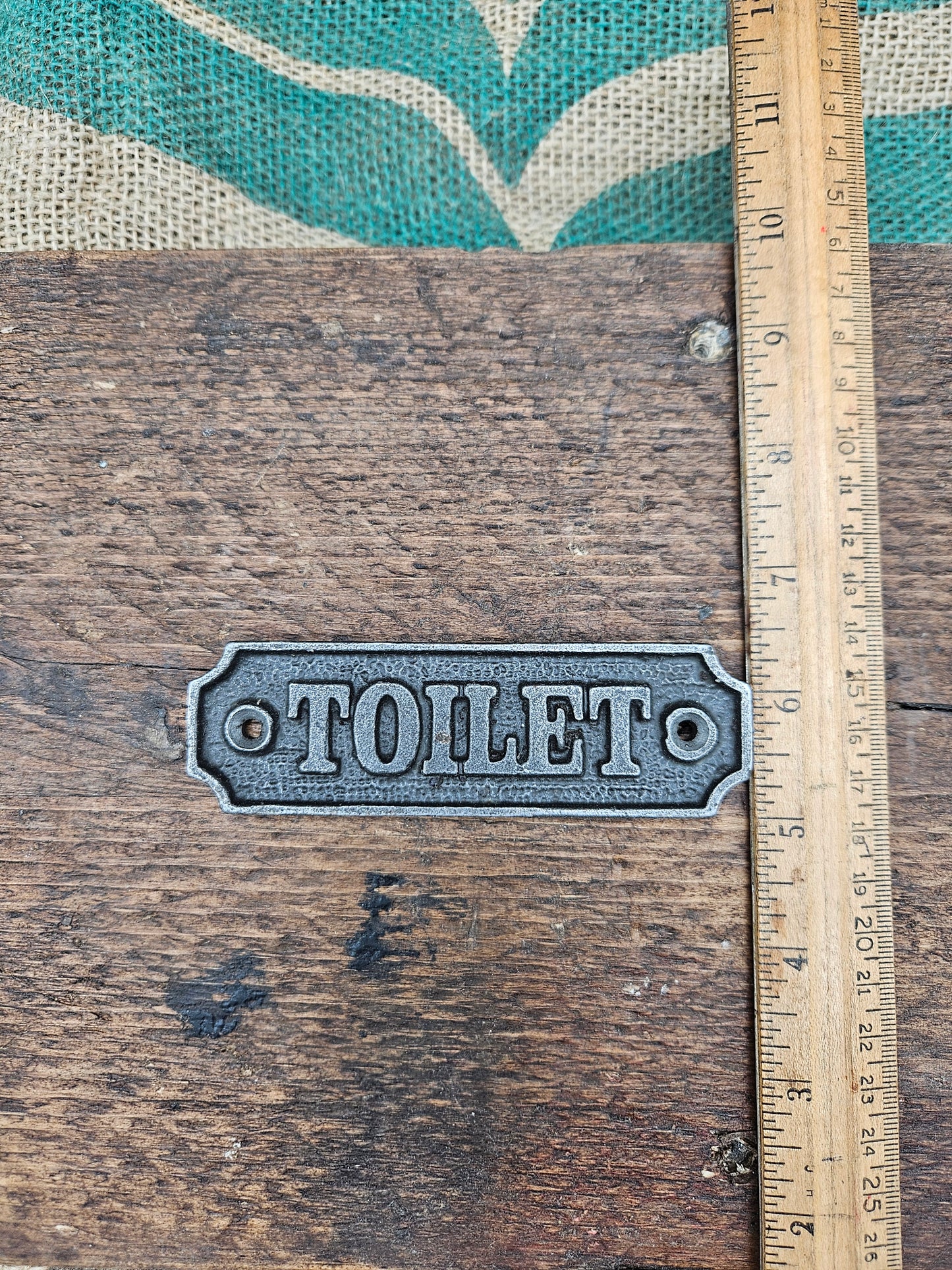 Toilet Plaque