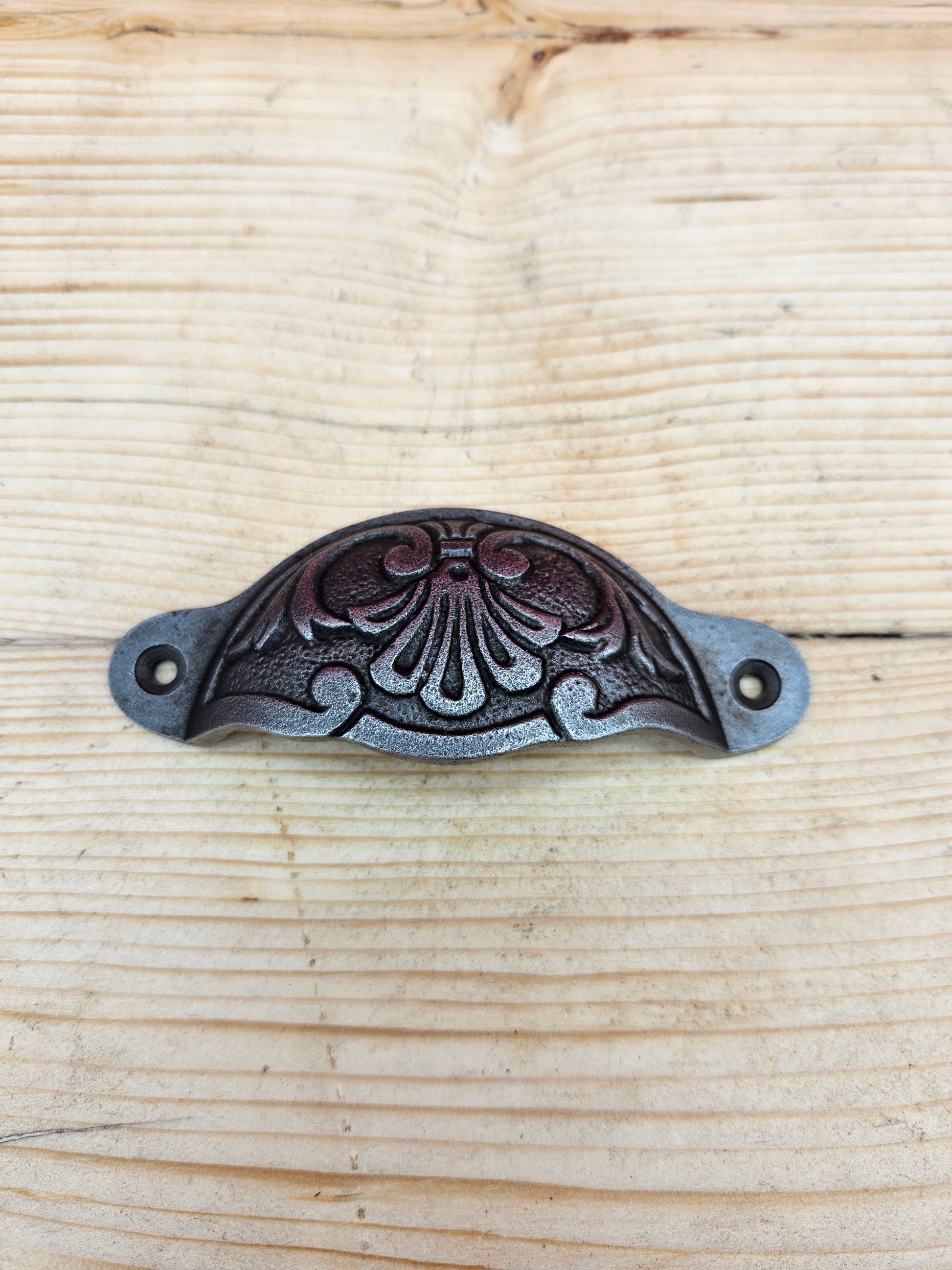 Antique Iron Cup Pull Handle Antique Iron Cup Pull Handle