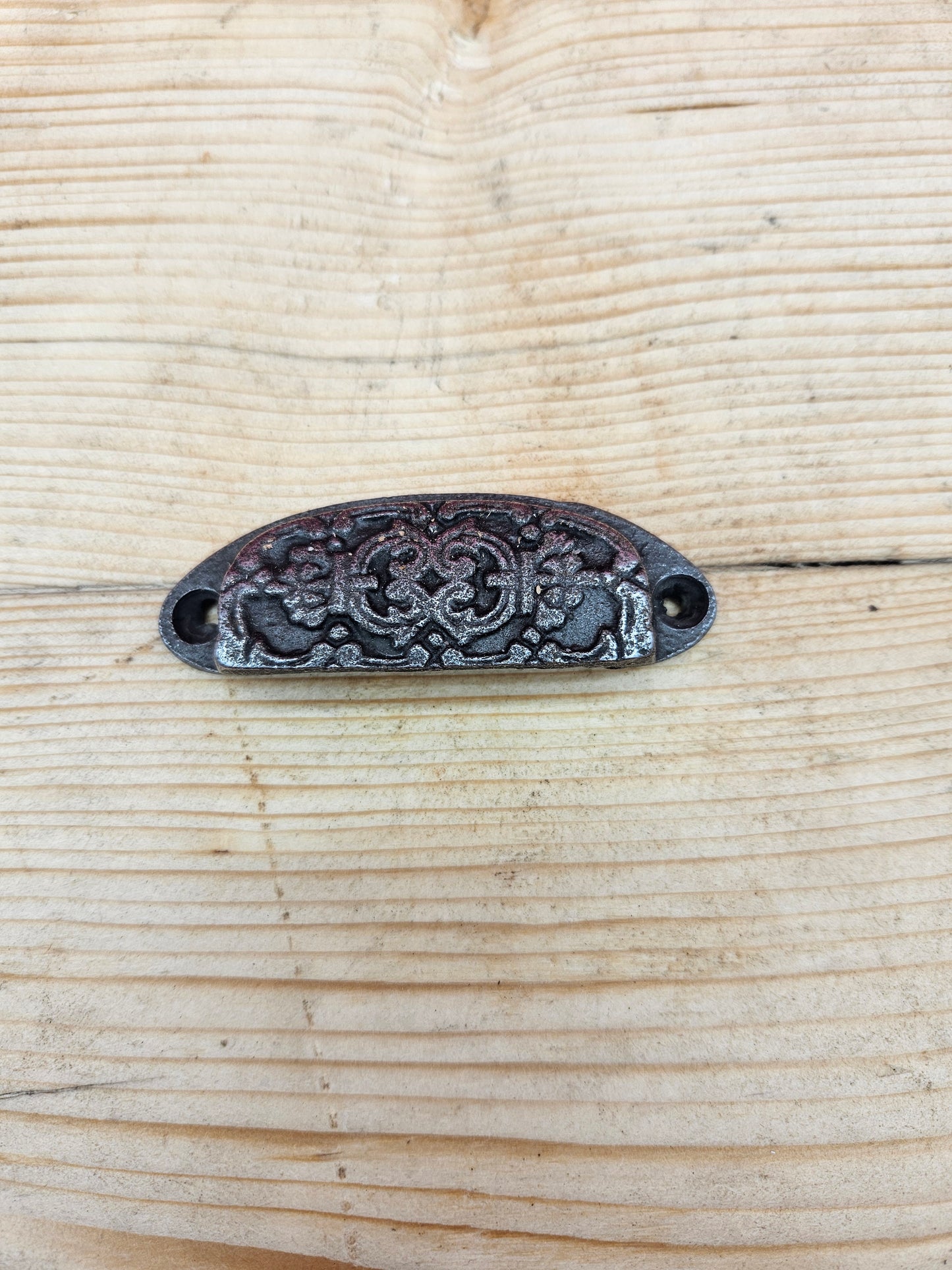 Dainty Design - Antique Iron Cup Pull Handle
