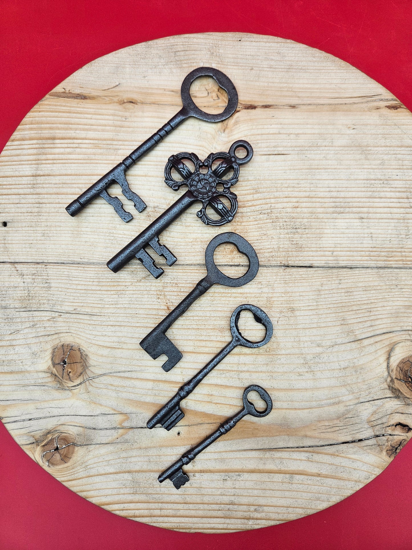 Keys - Decorative Cast Iron (set of 5)