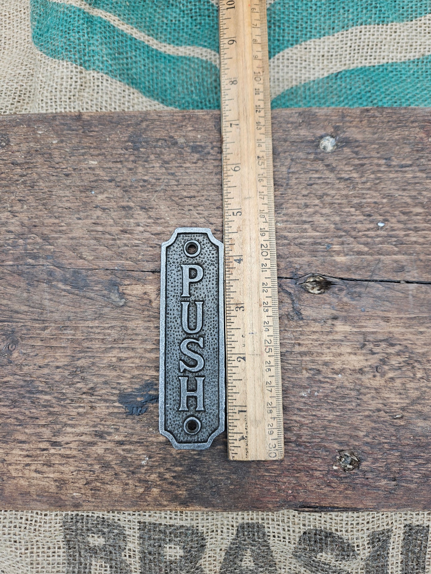 Push Plaque - Small