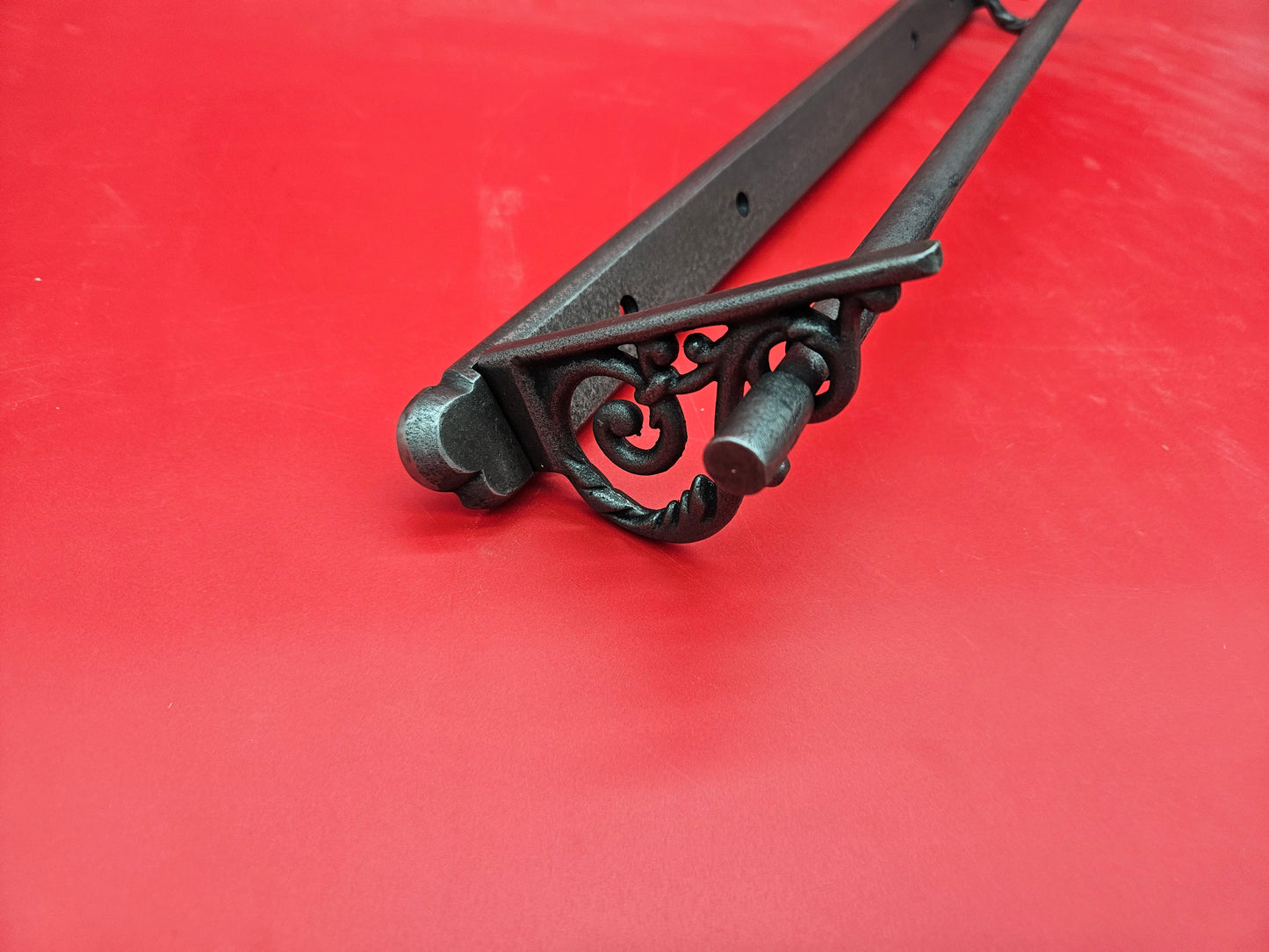 Towel Rail with Scroll Ends - 21"