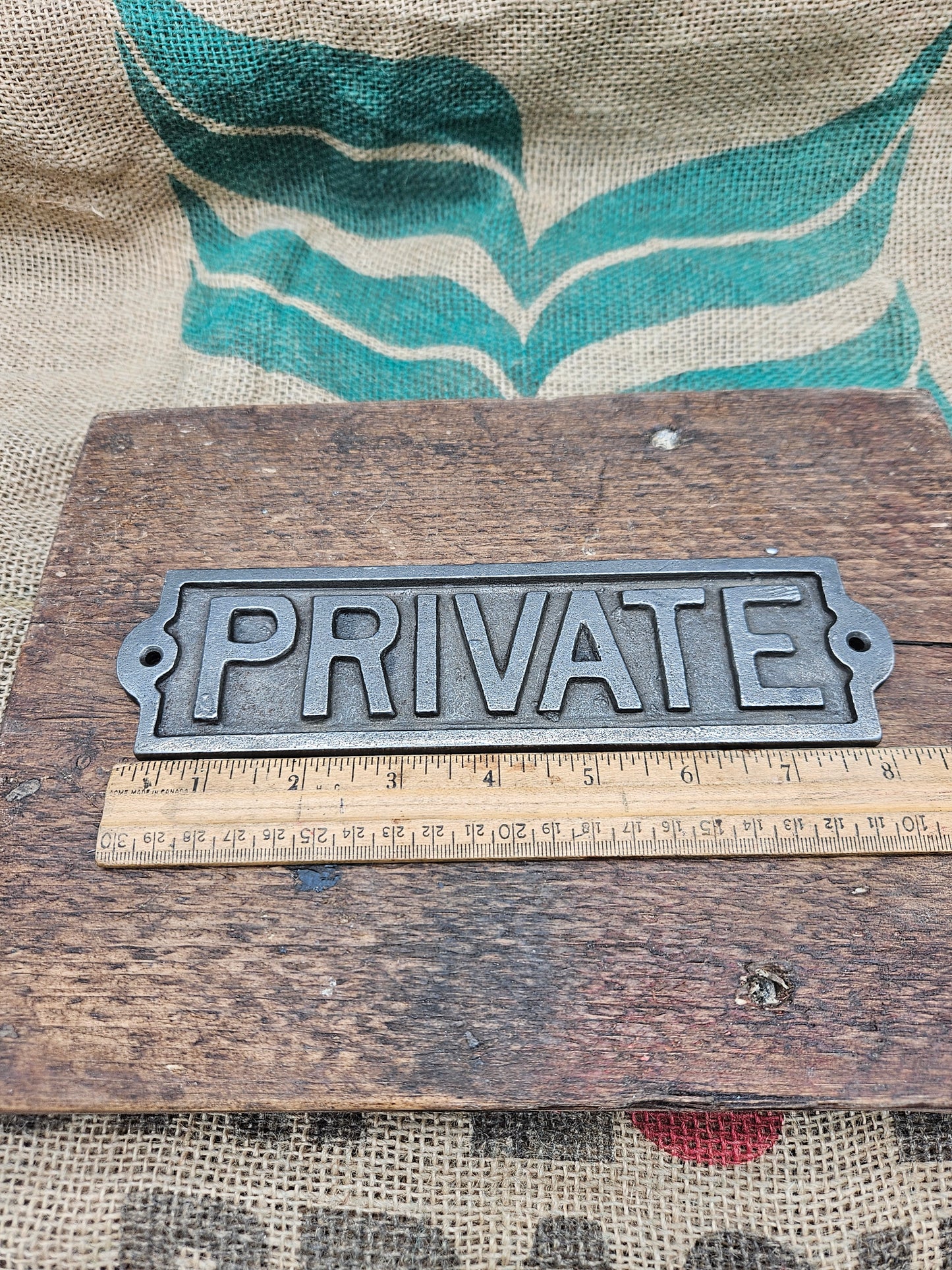PRIVATE Plaque - 3 Sizes