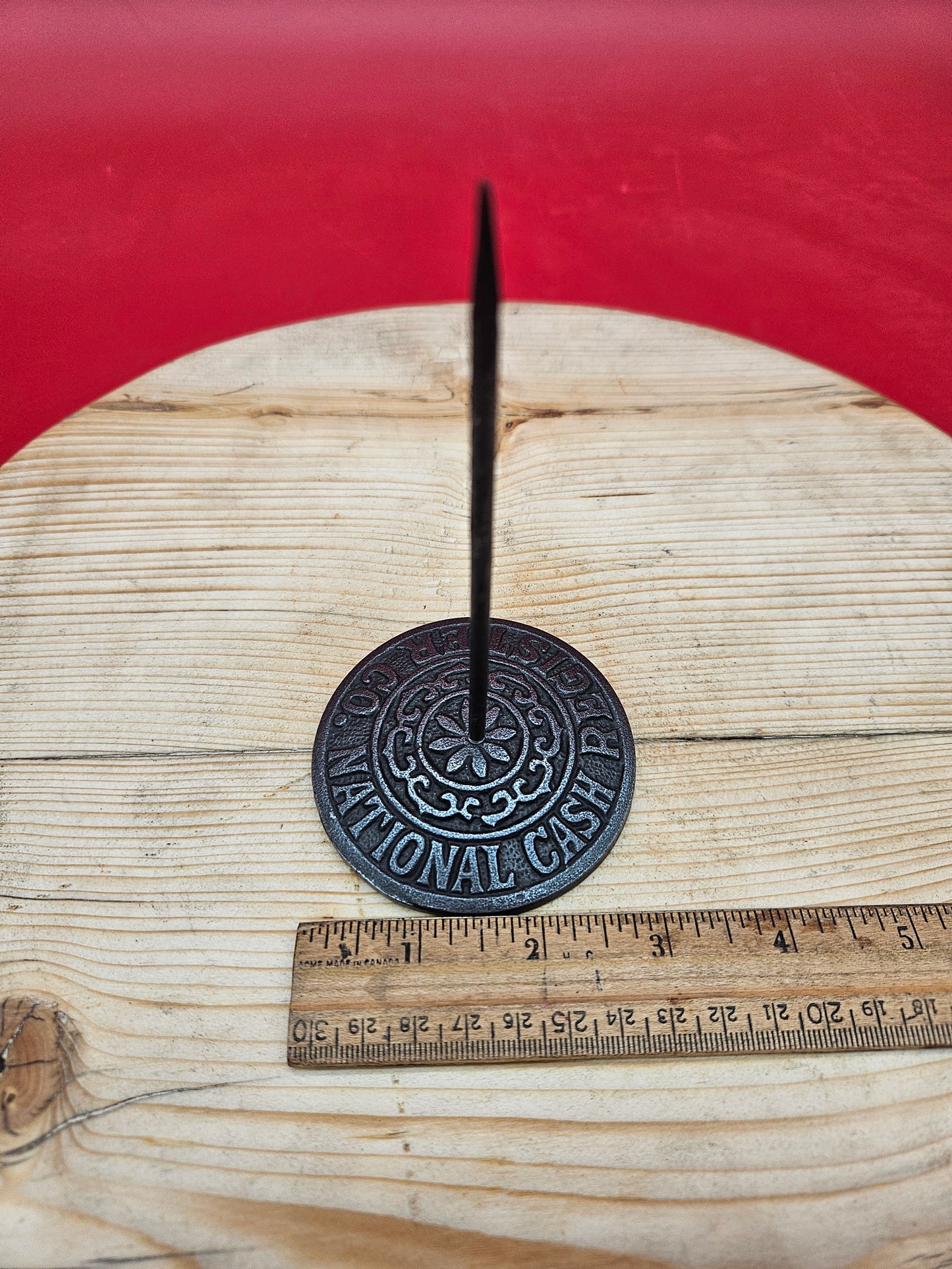 National Cash Register paper receipt Spike