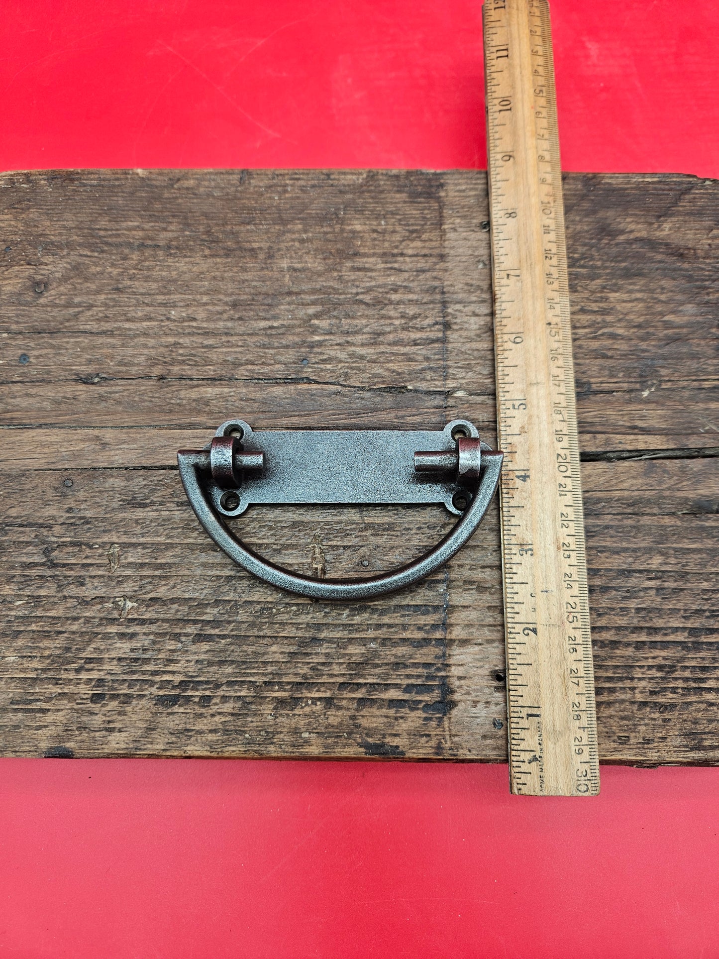 Drop Handle on Back Plate