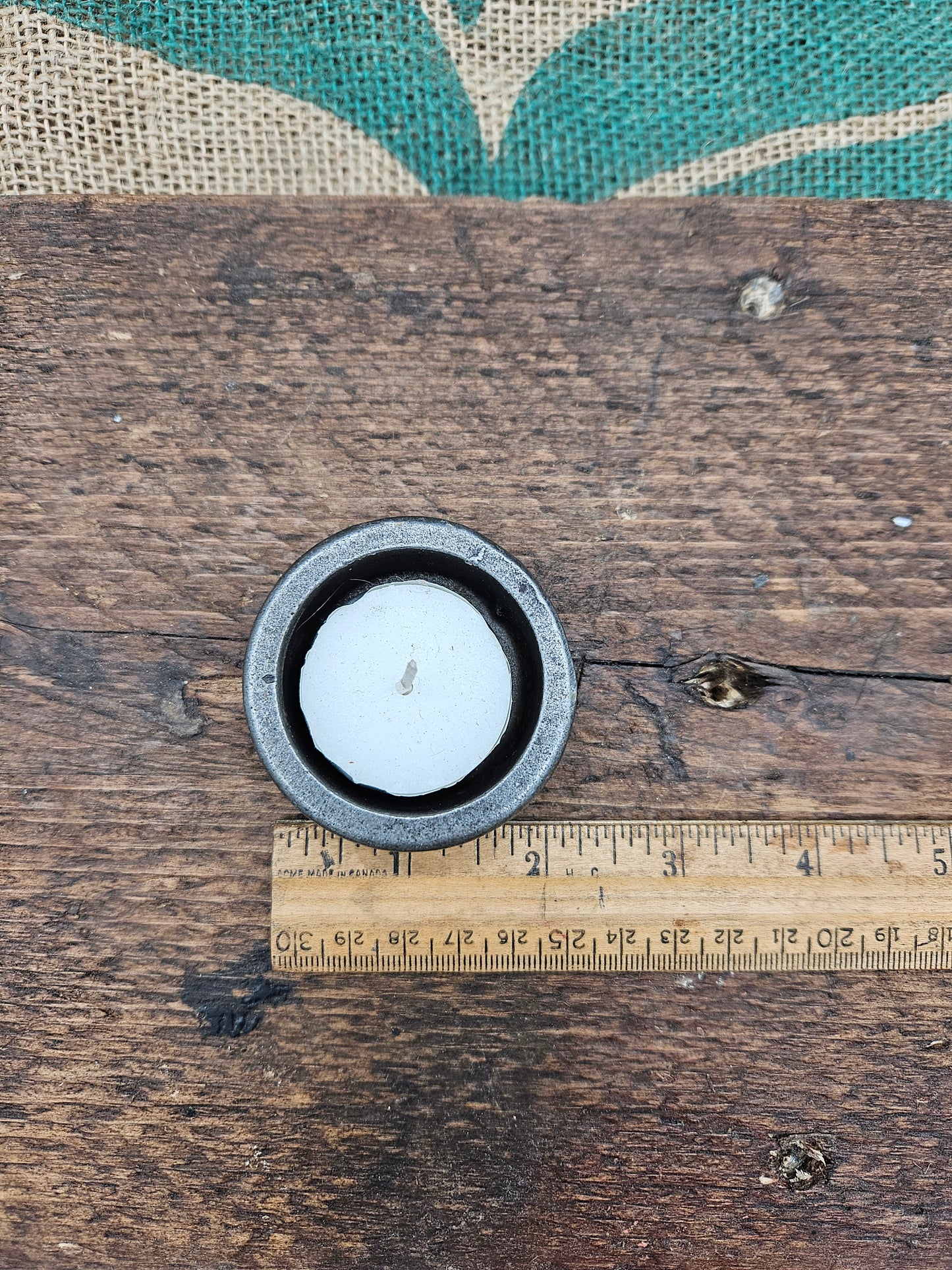 Tea Light Candle Holder - Cast Iron