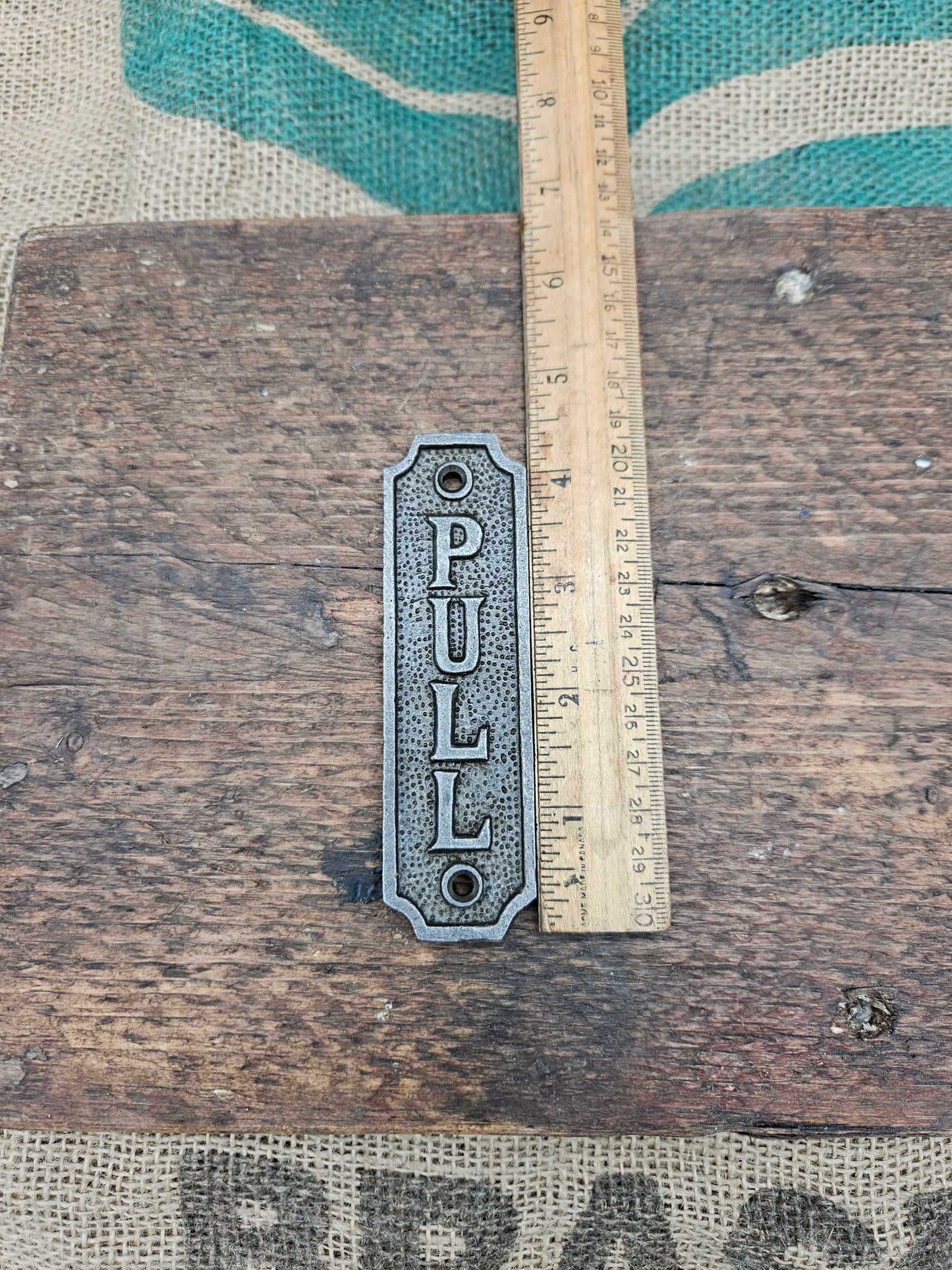 Pull Plaque - Small