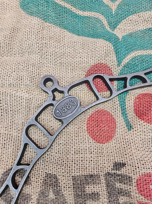 Vintage Clothes Airer Frame - 1883 - 24" - 6 Slot