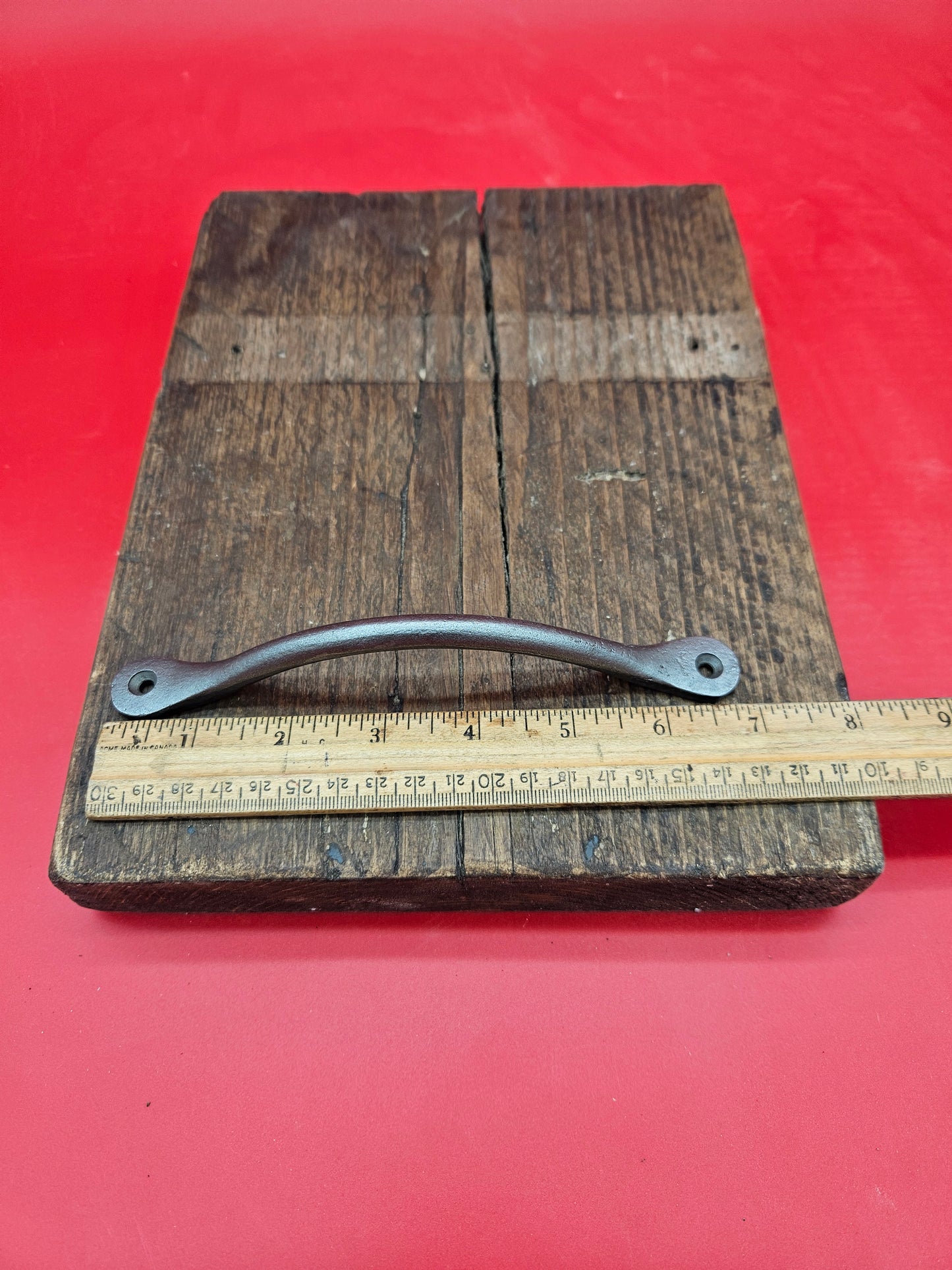 Bow Handle Penny End - Antique Iron 7"