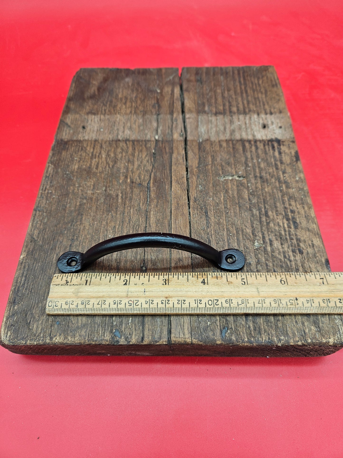 Bow Handle Penny End 5" Solid brass, chrome, antique iron, antique copper or black finishes