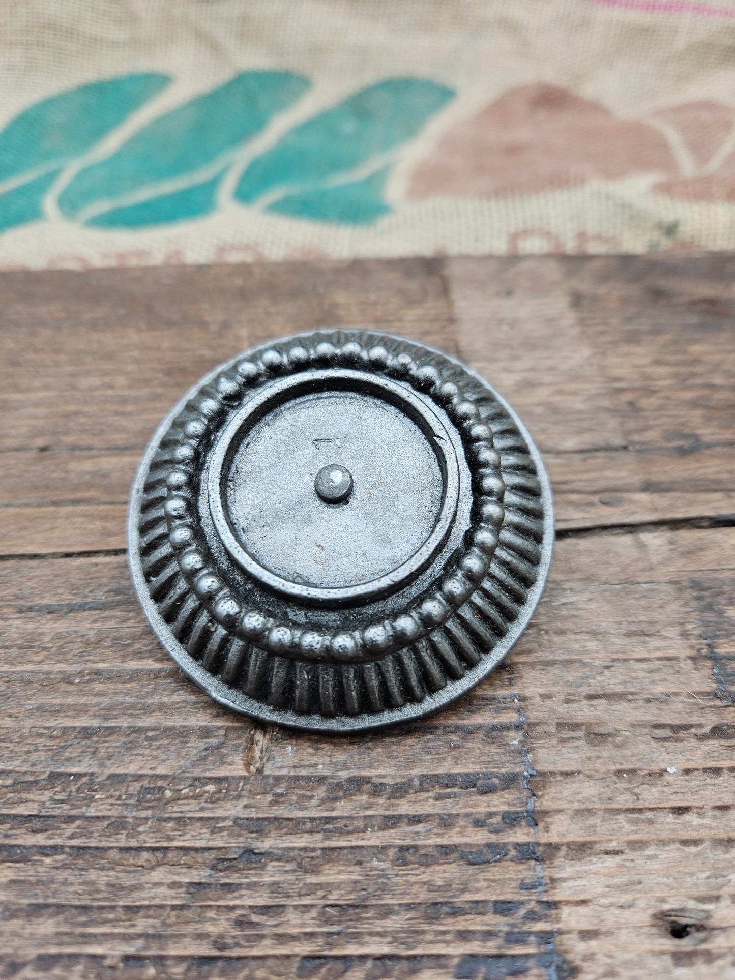 Candle Base Holder - Cast Iron 3"