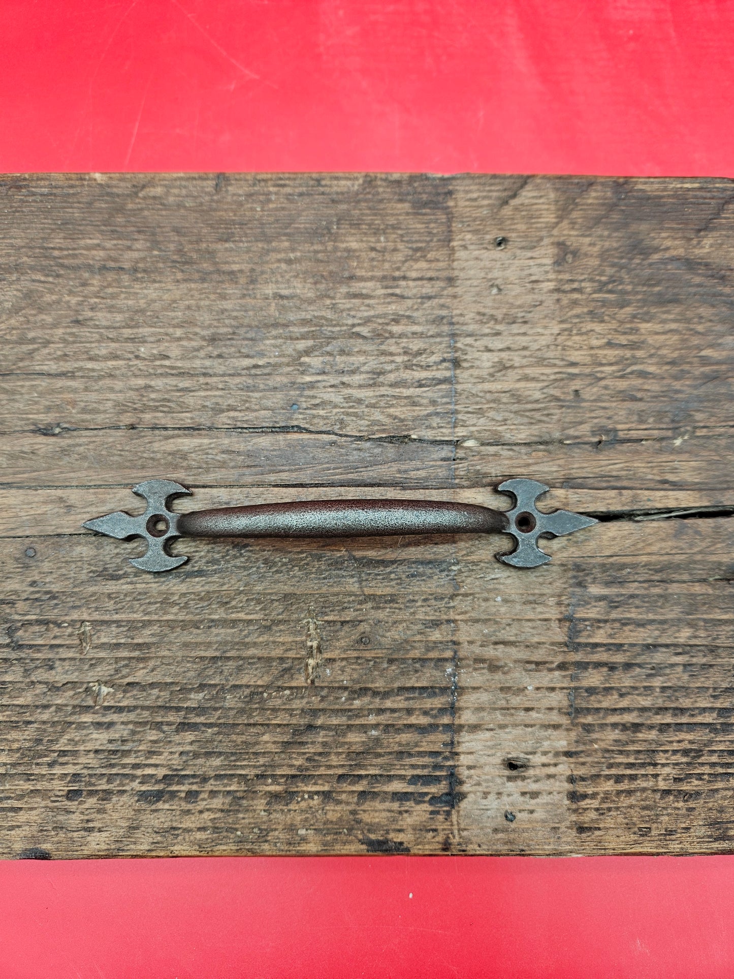 Gothic Pull Handle 6" Antique Iron