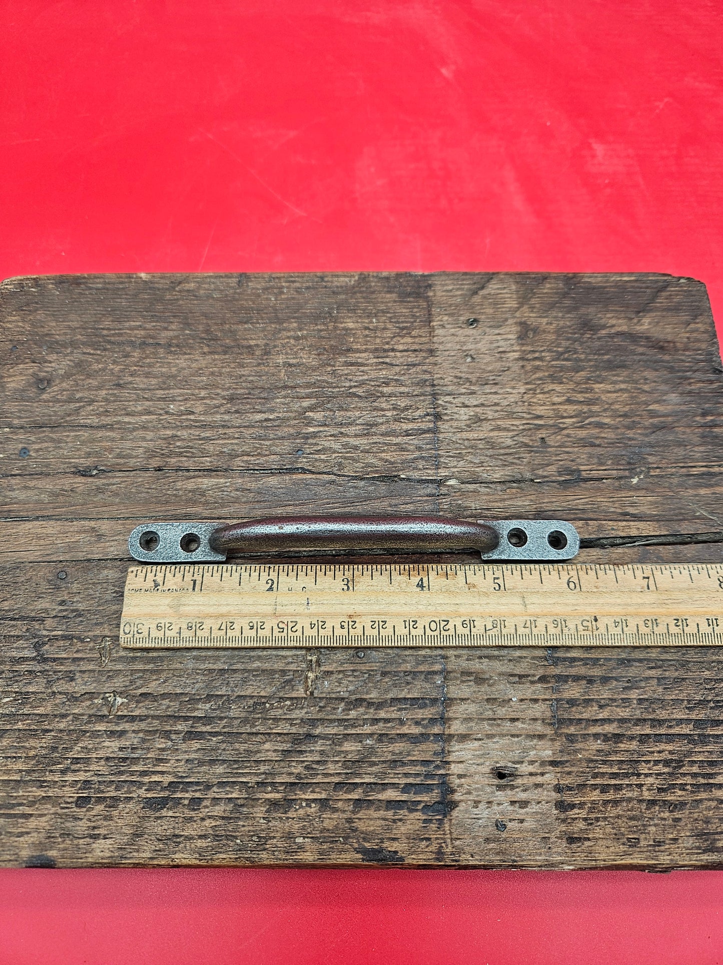 Sash Handle 4 Hole Cast Antique Iron 6 inch - 2 Styles
