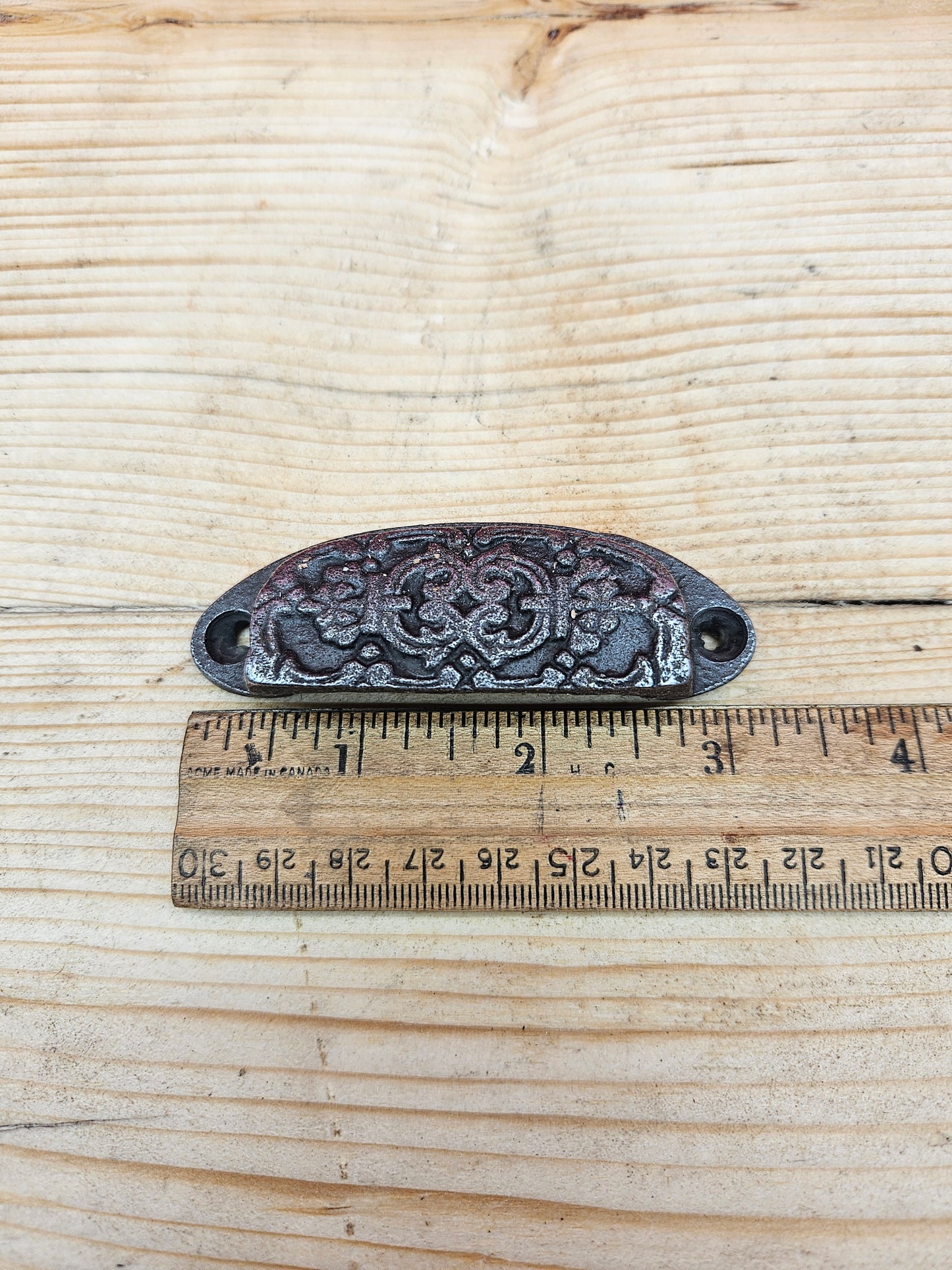 Dainty Design - Antique Iron Cup Pull Handle