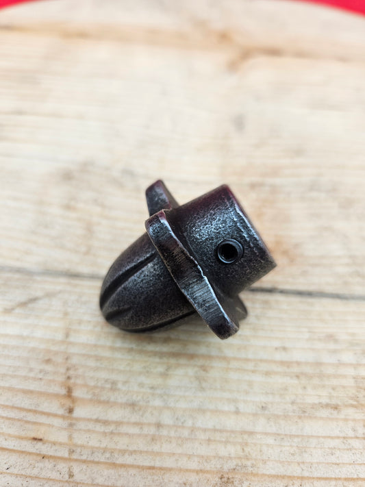 Antique Cast Iron Ball or Wide Finial