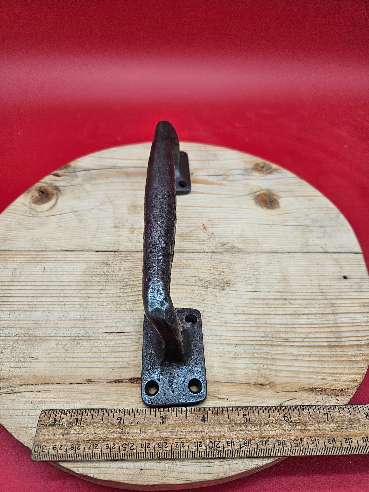 Heavy Duty Pull Handle - Cast Iron vintage style - Antique Iron or Epoxy Black
