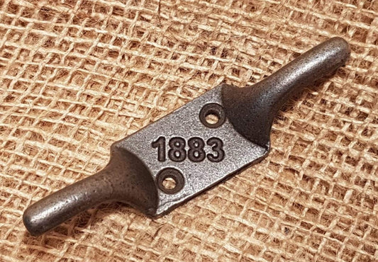 Double Cleat Hook - Vintage '1883' - Spearhead Collection - Airers and Pullies - Cleat Hook, Double Hooks, Hardware, Hooks, Pulley Wheels