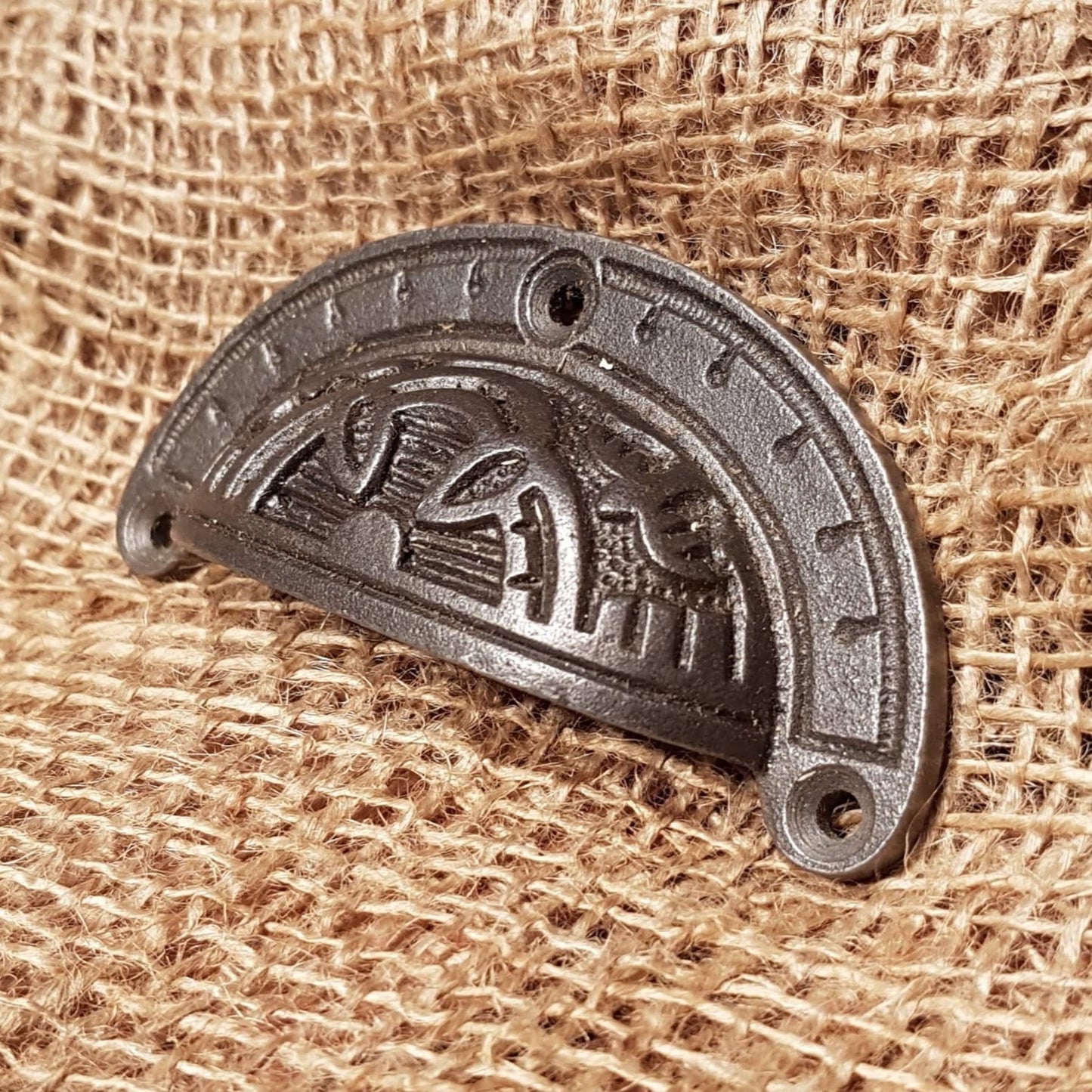Inca Design Cup Pull Handle - Spearhead Collection - Cup Pull Handles - Cabinet Hardware, Drawer Hardware, Hardware, Pull Handles