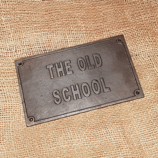 The Old School - Spearhead Collection - Plaques and Signs - Home Decor, Plaques and Signs, The Old-School House