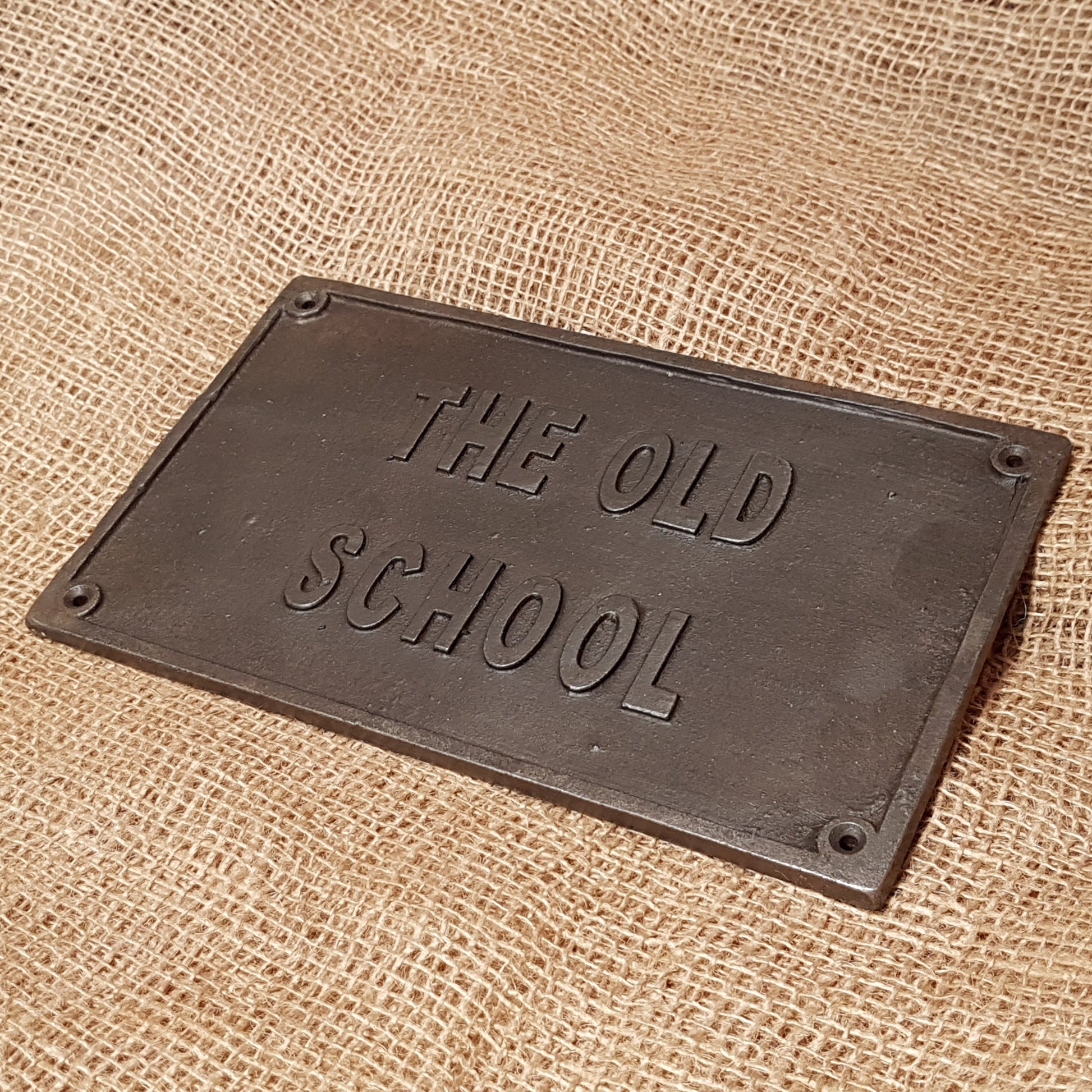 The Old School - Spearhead Collection - Plaques and Signs - Home Decor, Plaques and Signs, The Old-School House