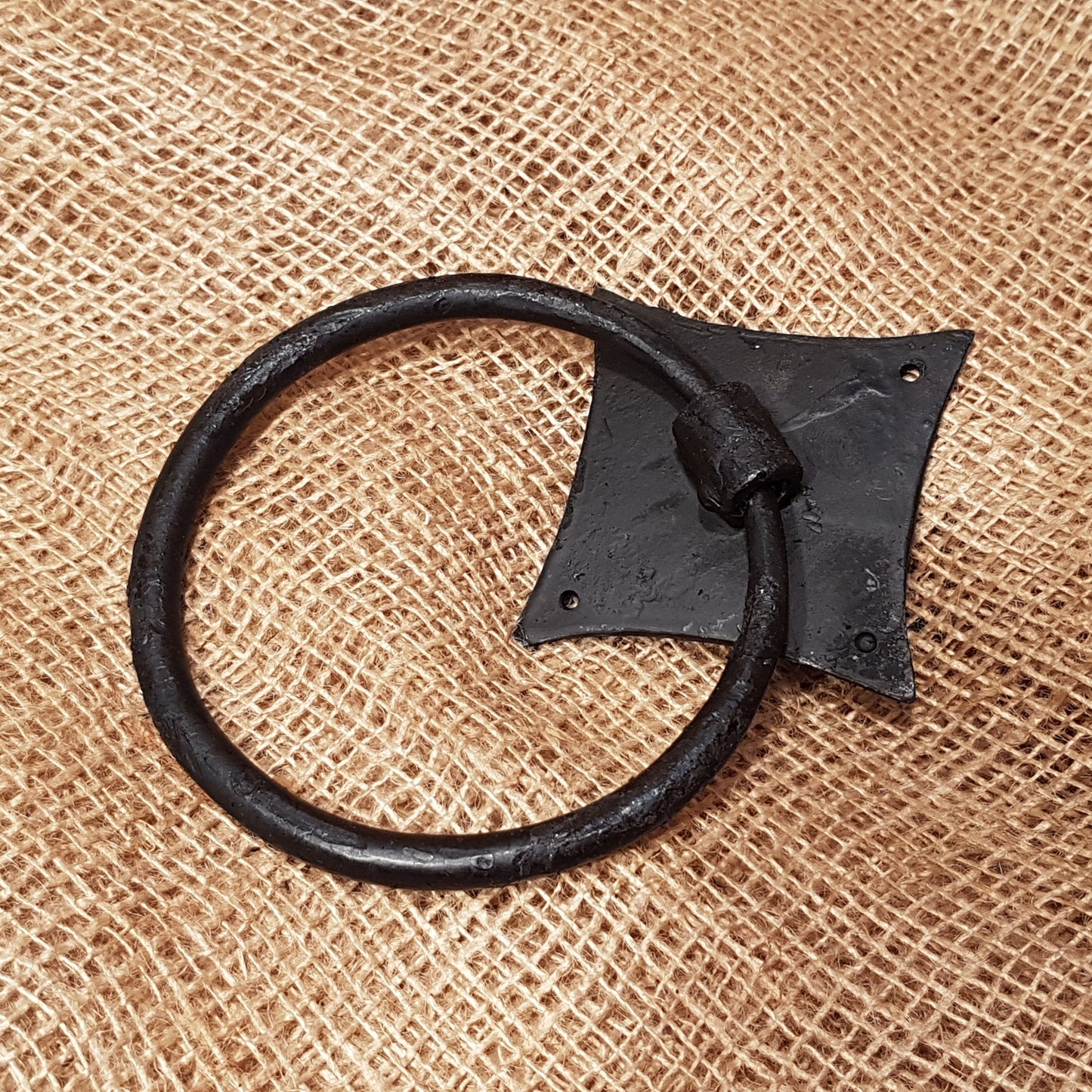 Door Knocker - Ring Design - Spearhead Collection - Door & Gate Entryway Hardware - Country Farmhouse, Door and Entry Way Accessories, Door Hardware, Door Knockers, Hardware, Home Decor, Stee