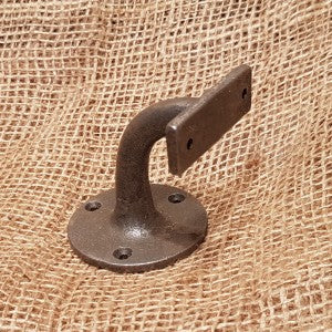 Hand Rail Bracket 3" Antique Iron - Spearhead Collection -  - Barn Restoration, Brackets, Hardware, Home Decor, Misc. Brackets & Fittings, Supports