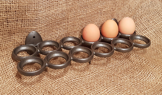 Egg Tray Holder - Antique Iron