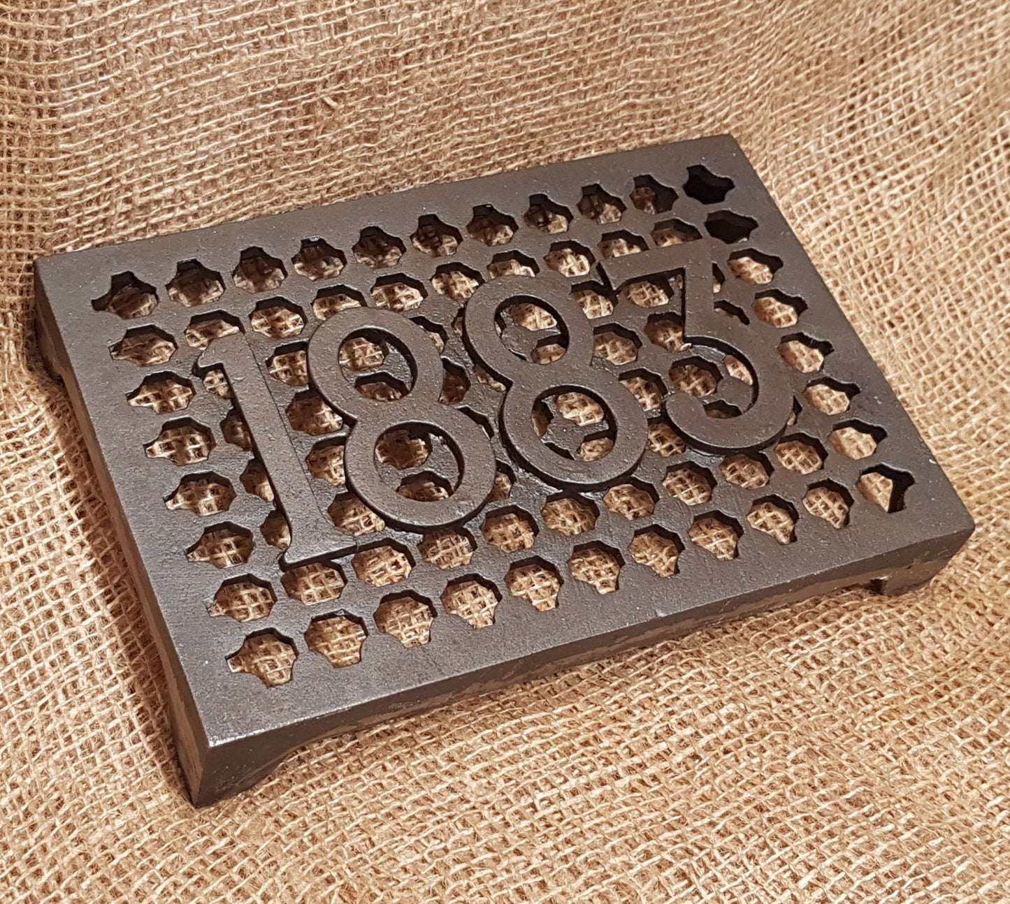 Trivet Pot Stand / Air Vent Grille 1883 - 6" x 9" - Spearhead Collection - Grilles, Trivets & Vents - Hardware, Home Decor, Kitchen Decor, Pot Stand, Trivet