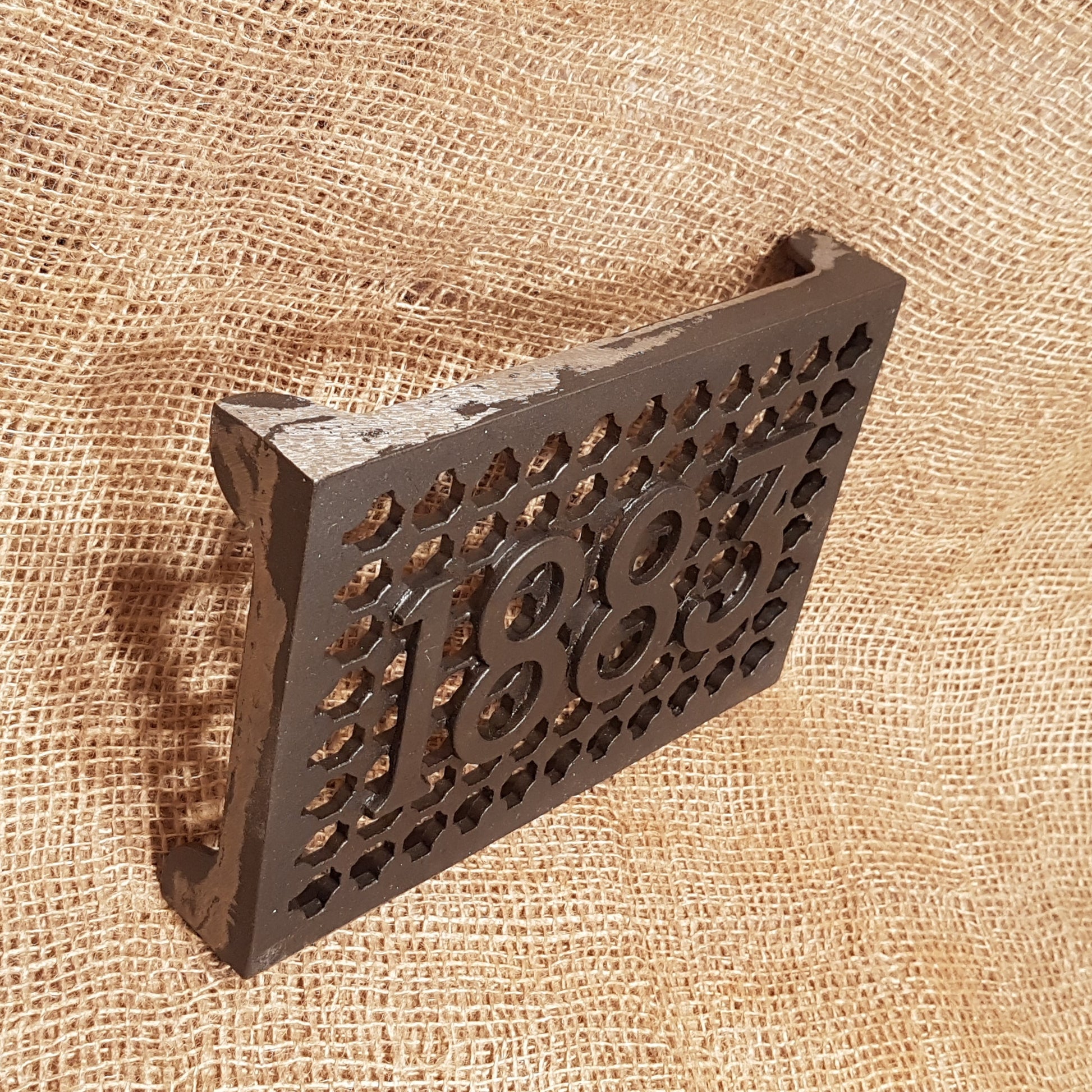Trivet Pot Stand / Air Vent Grille 1883 - 6" x 9" - Spearhead Collection - Grilles, Trivets & Vents - Hardware, Home Decor, Kitchen Decor, Pot Stand, Trivet
