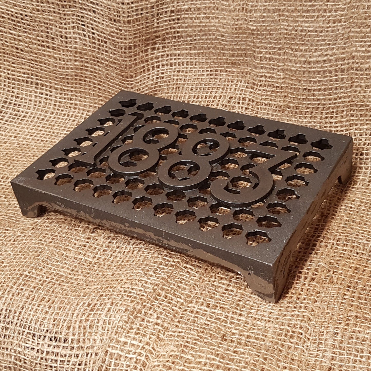 Trivet Pot Stand / Air Vent Grille 1883 - 6" x 9" - Spearhead Collection - Grilles, Trivets & Vents - Hardware, Home Decor, Kitchen Decor, Pot Stand, Trivet
