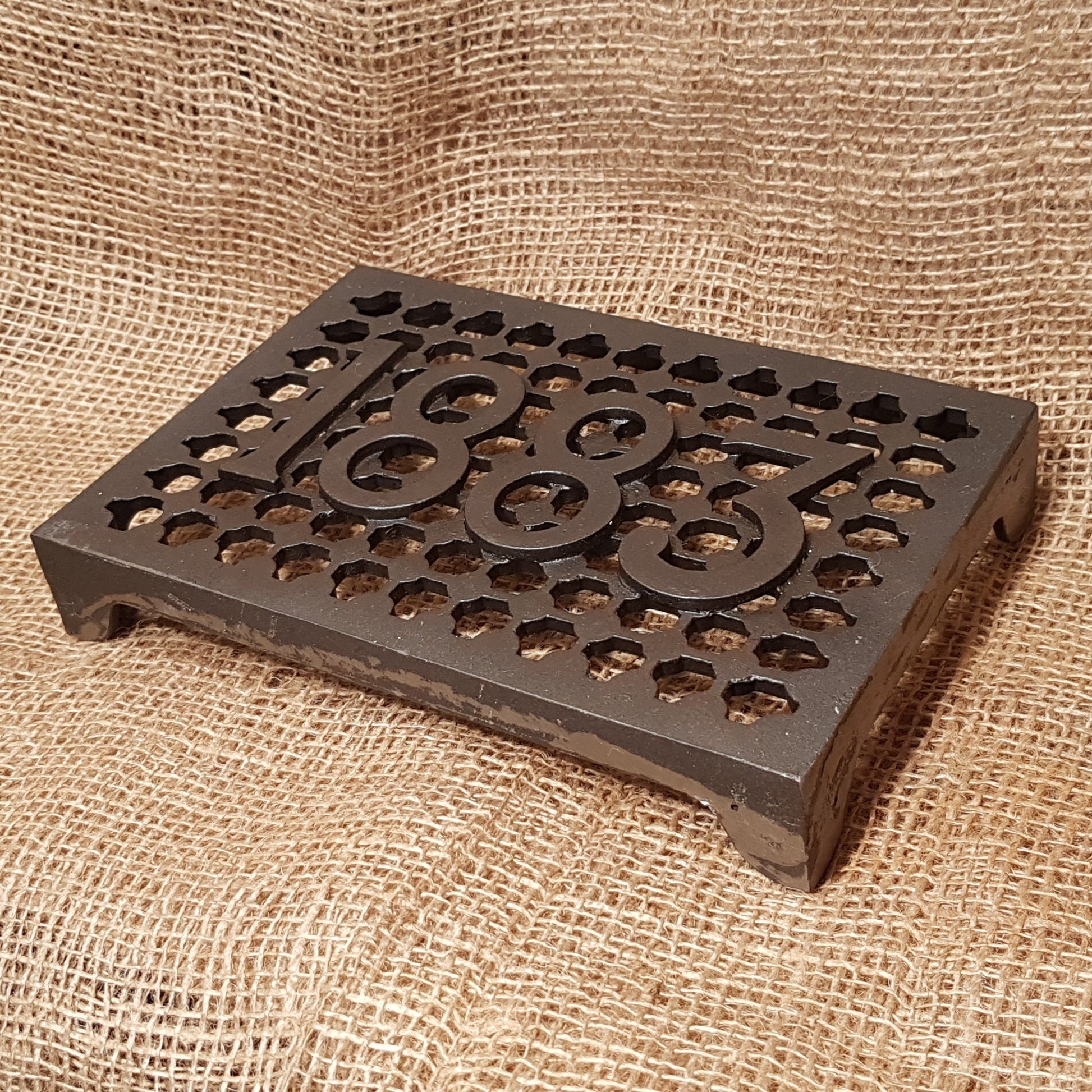 Trivet Pot Stand / Air Vent Grille 1883 - 6" x 9" - Spearhead Collection - Grilles, Trivets & Vents - Hardware, Home Decor, Kitchen Decor, Pot Stand, Trivet