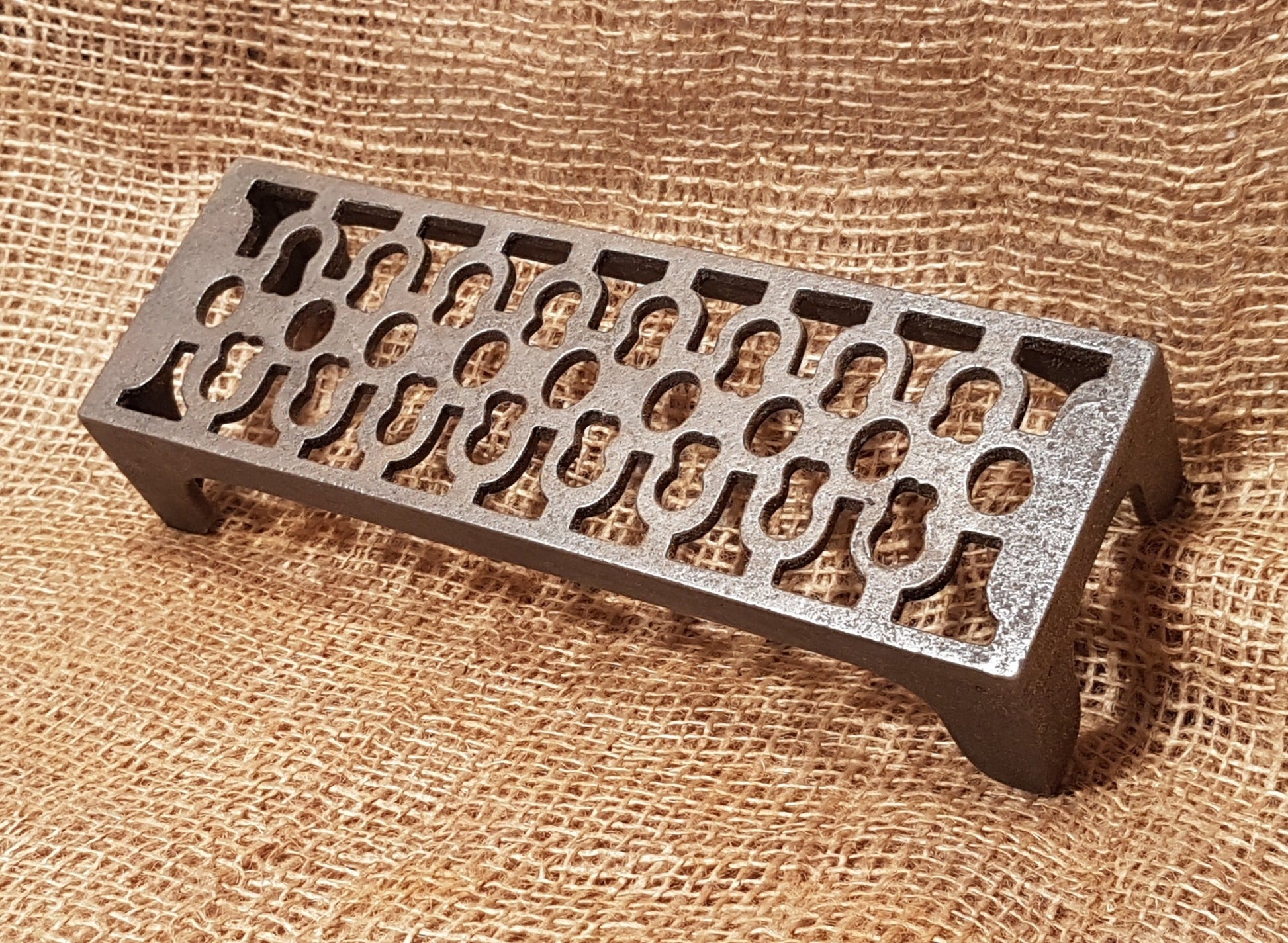 Trivet Pot Stand / Air Vent Grille - 3" x 9" - Spearhead Collection - Grilles, Trivets & Vents - Home Decor, Kitchen Decor, Pot Stand, Trivet