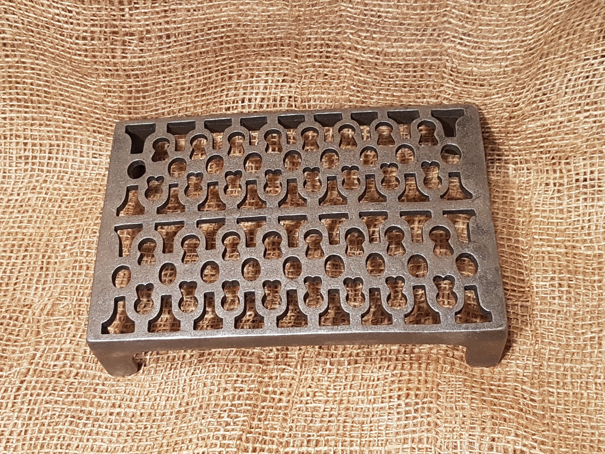 Trivet Pot Stand / Air Vent Grille - 6" x 9" - Spearhead Collection - Grilles, Trivets & Vents - Home Decor, Kitchen Decor, Pot Stand, Trivet, Vents
