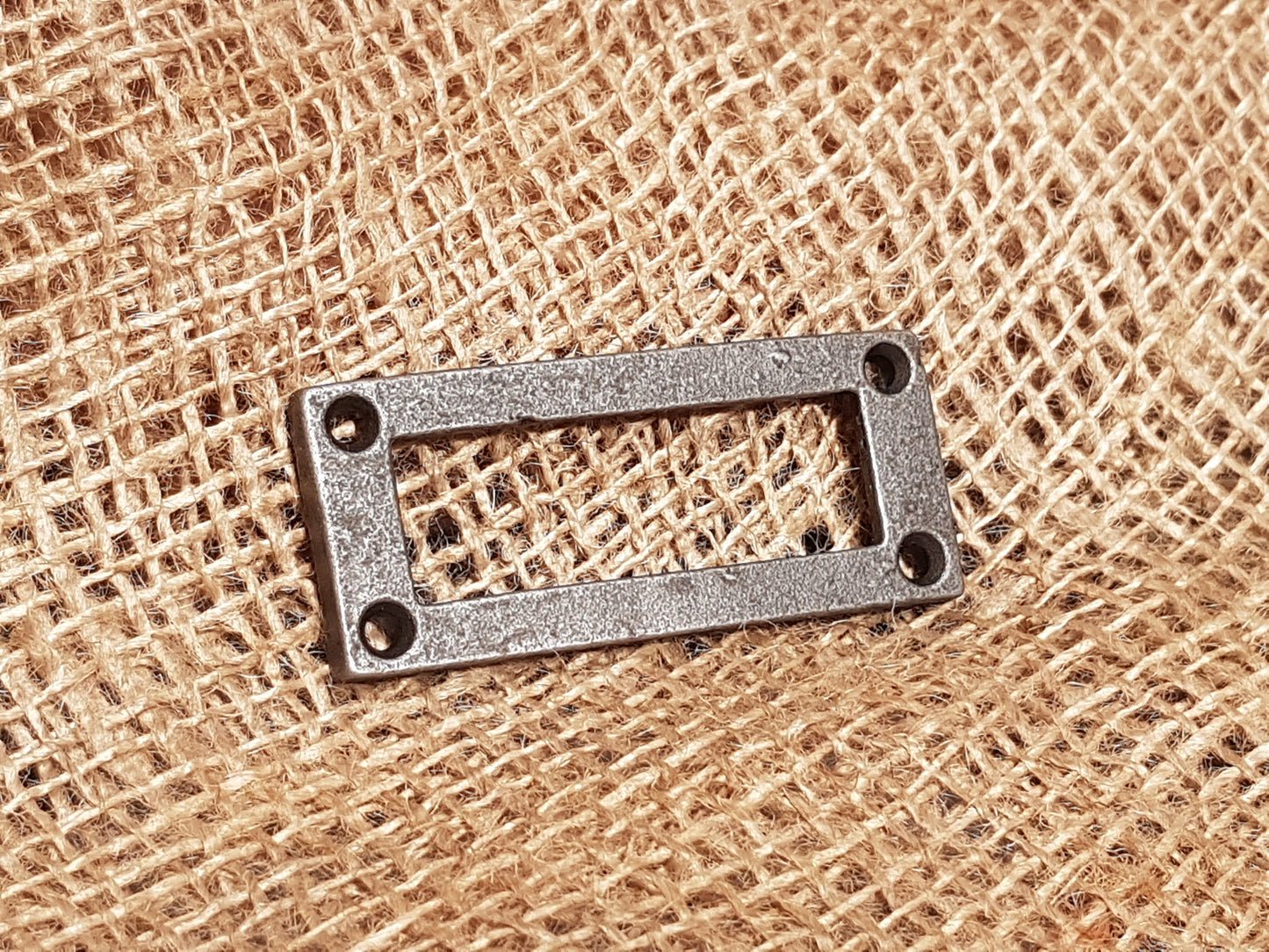Label Frame Holder - Antique Iron - Spearhead Collection - Label Frame Holders - Cabinet Hardware, Hardware, Home Decor, Interior Decor, Label Frame Holders