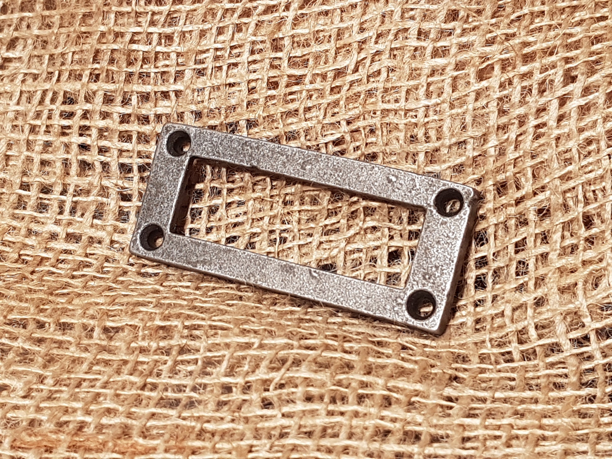 Label Frame Holder - Antique Iron - Spearhead Collection - Label Frame Holders - Cabinet Hardware, Hardware, Home Decor, Interior Decor, Label Frame Holders