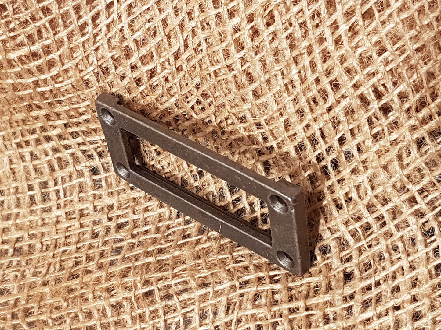 Label Frame Holder - Antique Iron - Spearhead Collection - Label Frame Holders - Cabinet Hardware, Hardware, Home Decor, Interior Decor, Label Frame Holders