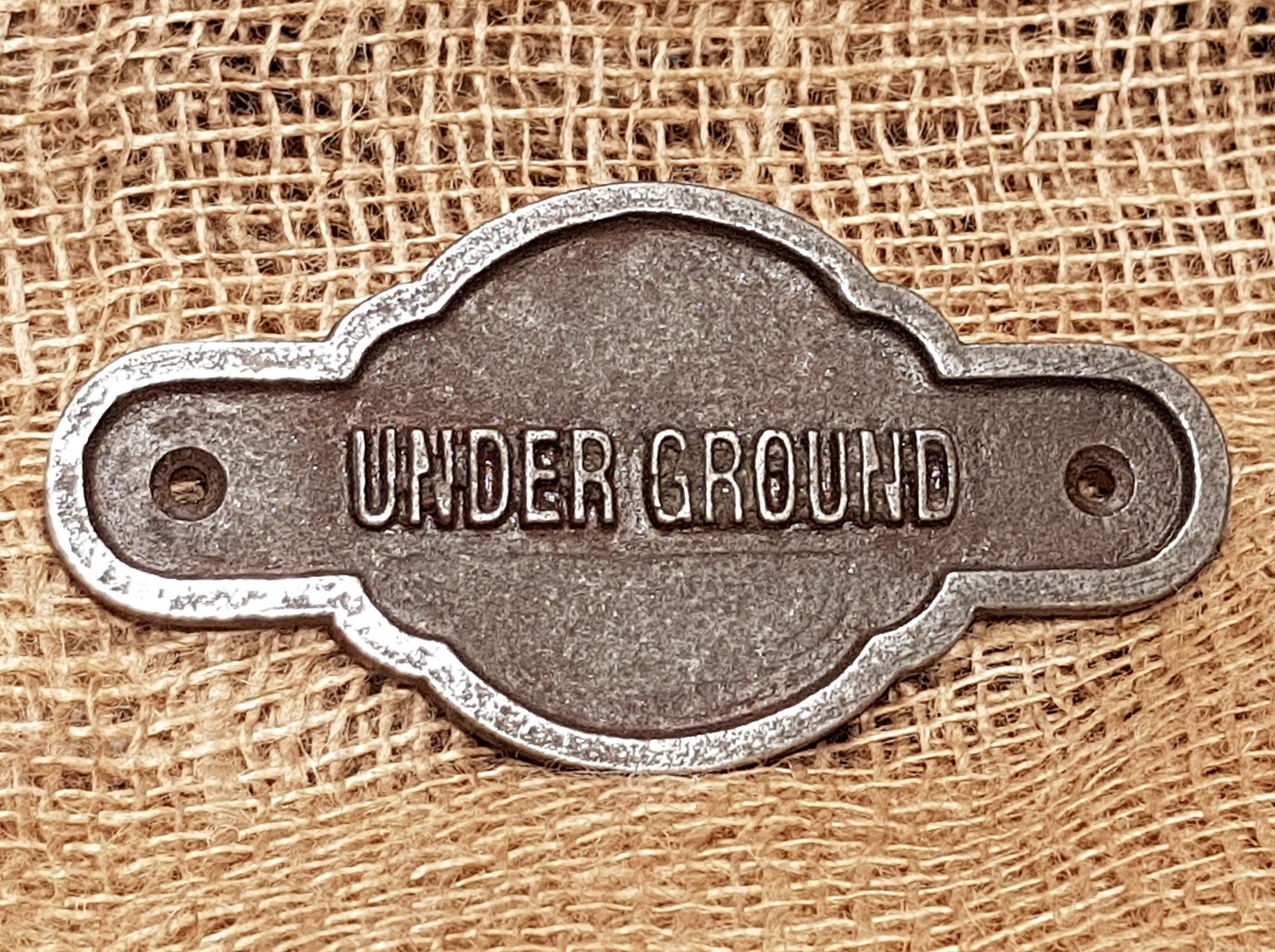Underground - Spearhead Collection - Plaques and Signs - Home Decor, Made in England, Office Decor, Plaques and Signs