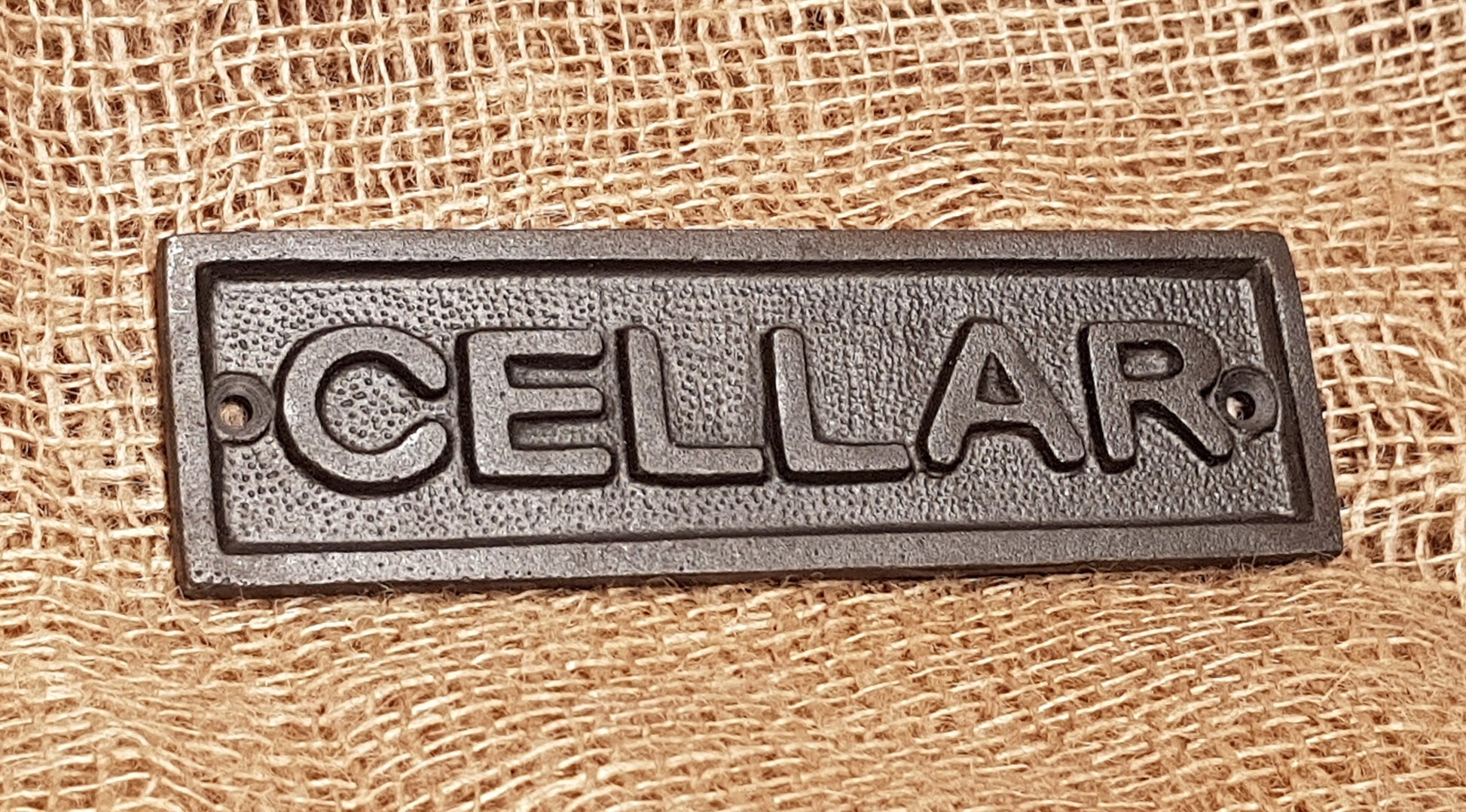 Cellar Plaque - Spearhead Collection - Plaques and Signs - Gift Ideas, Home Decor, Plaques and Signs, The Wine Cellar