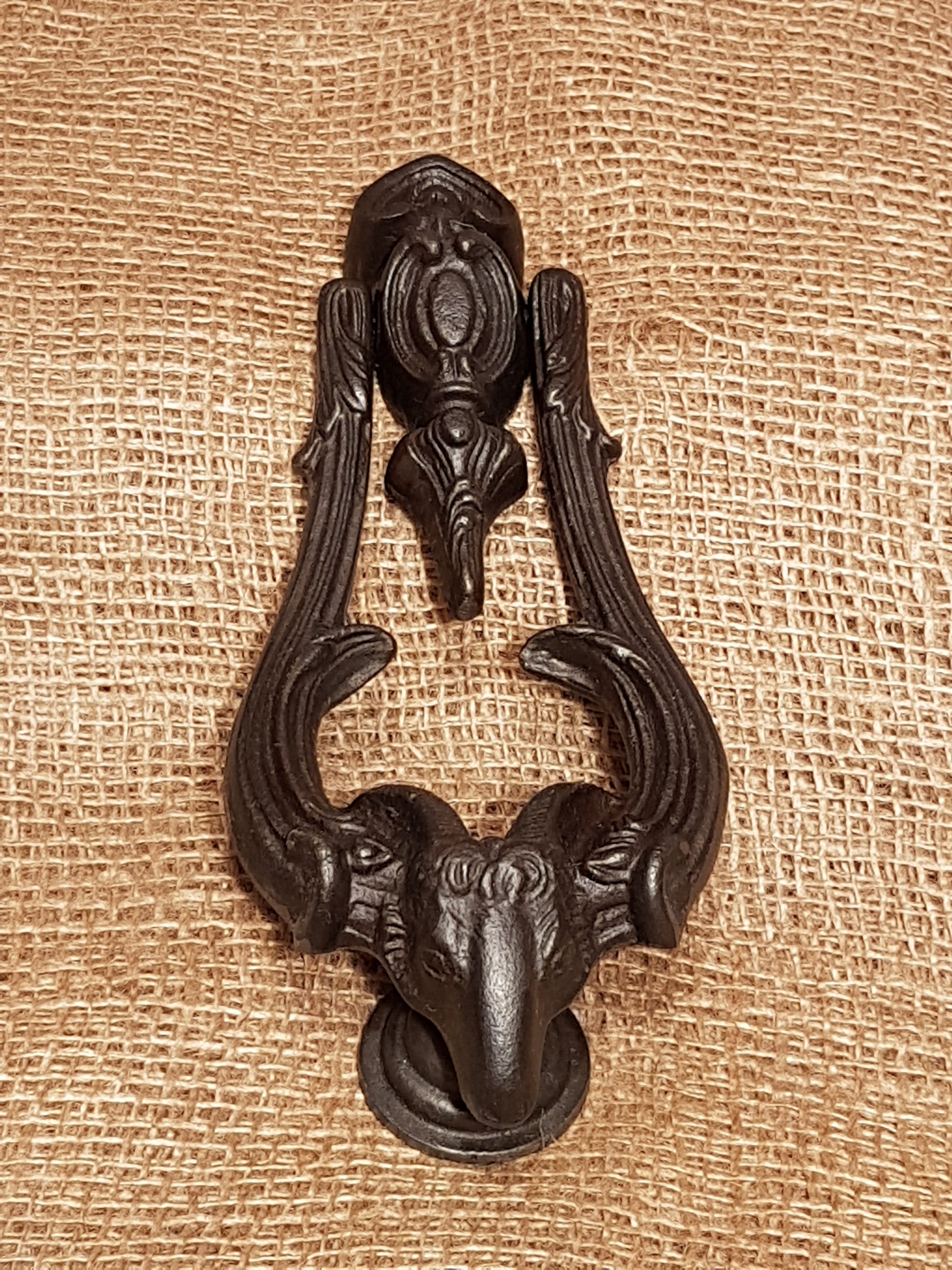 Door Knocker - The Rams Head Design - Spearhead Collection -  - Animals, Door and Entry Way Accessories, Door Knockers, Hardware, Home Decor