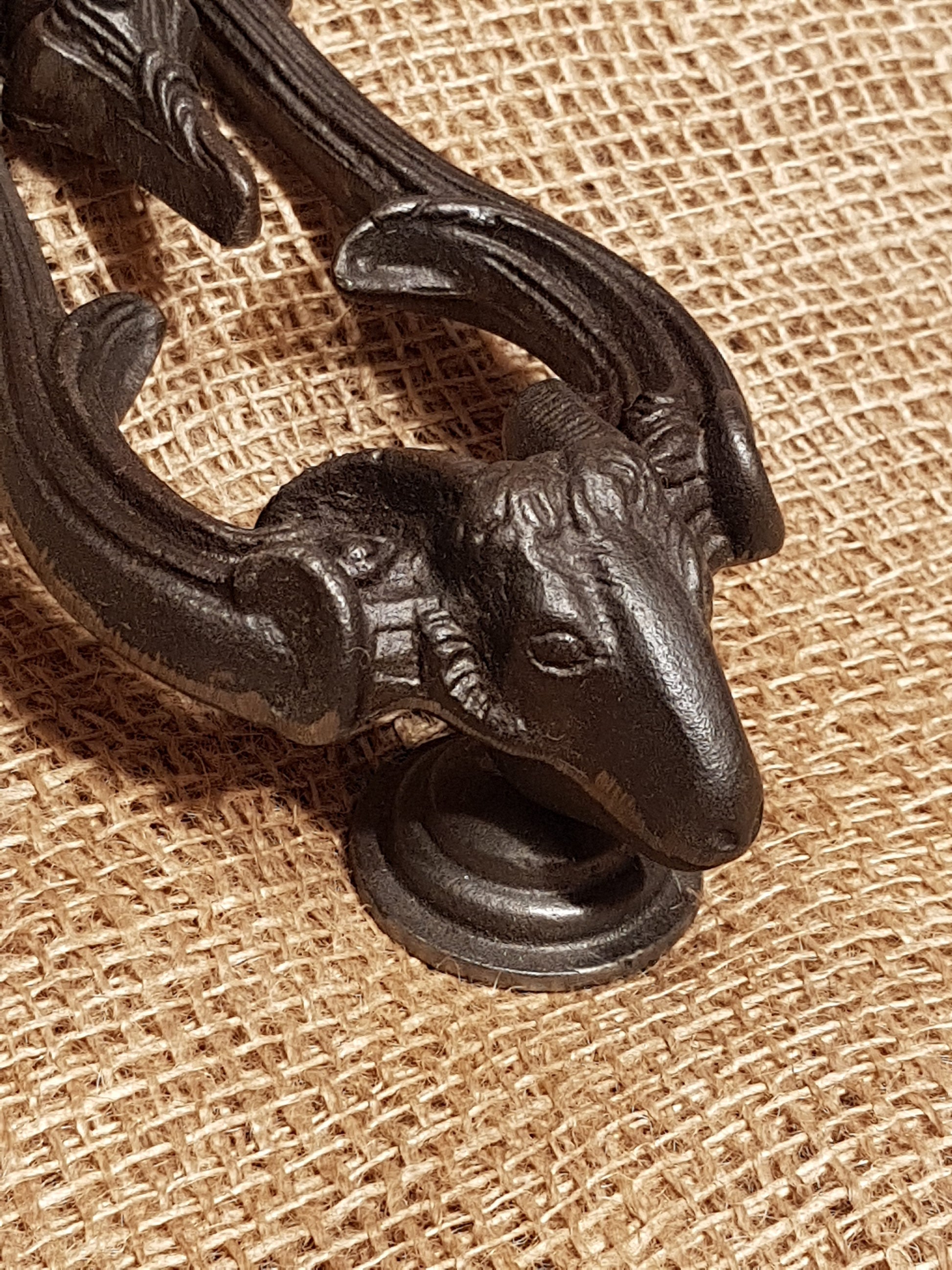 Door Knocker - The Rams Head Design - Spearhead Collection -  - Animals, Door and Entry Way Accessories, Door Knockers, Hardware, Home Decor