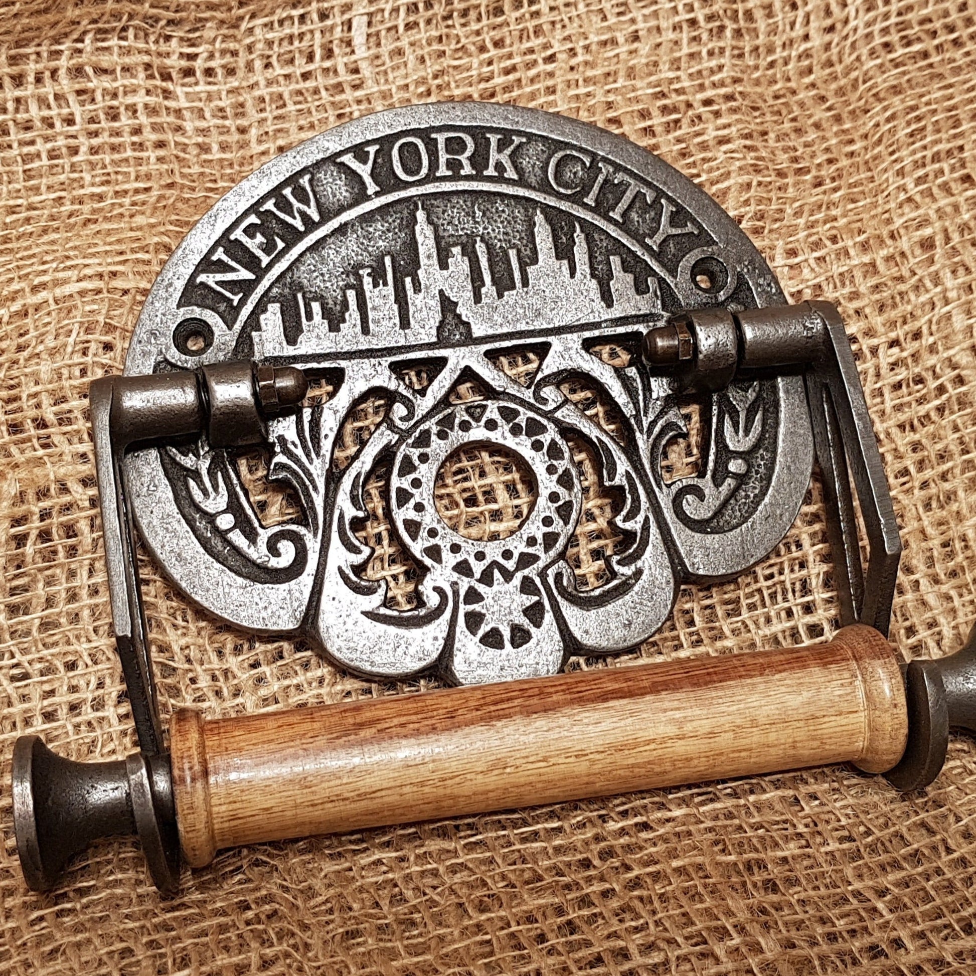 New York City Toilet Paper Holder - Spearhead Collection - Toilet Paper Holders - Bathroom Decor, Home Decor, New York City, Toilet Paper Holders, Victorian