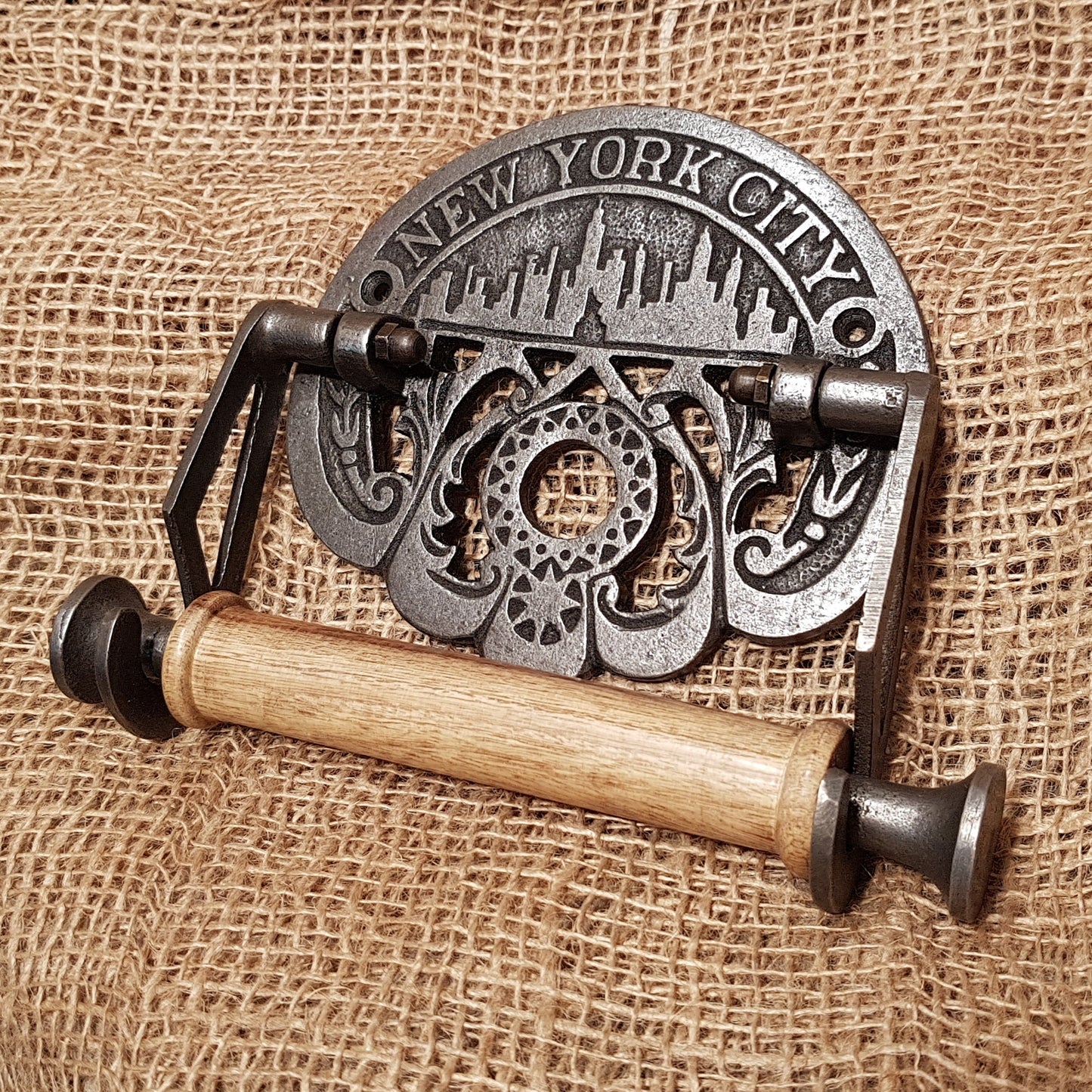 New York City Toilet Paper Holder - Spearhead Collection - Toilet Paper Holders - Bathroom Decor, Home Decor, New York City, Toilet Paper Holders, Victorian