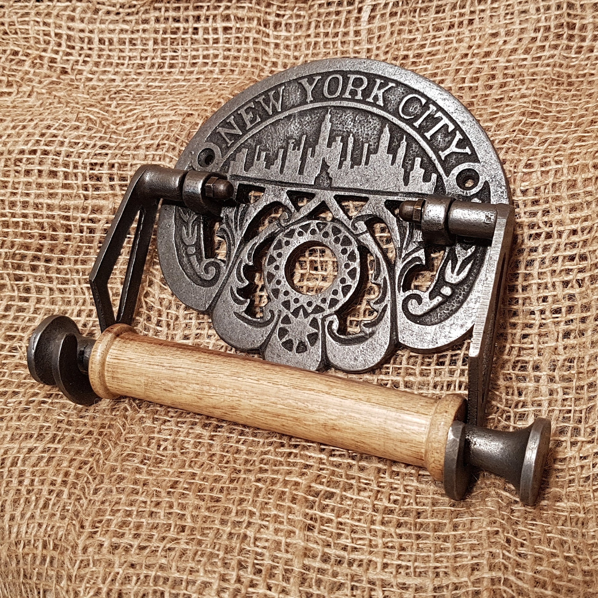 New York City Toilet Paper Holder - Spearhead Collection - Toilet Paper Holders - Bathroom Decor, Home Decor, New York City, Toilet Paper Holders, Victorian