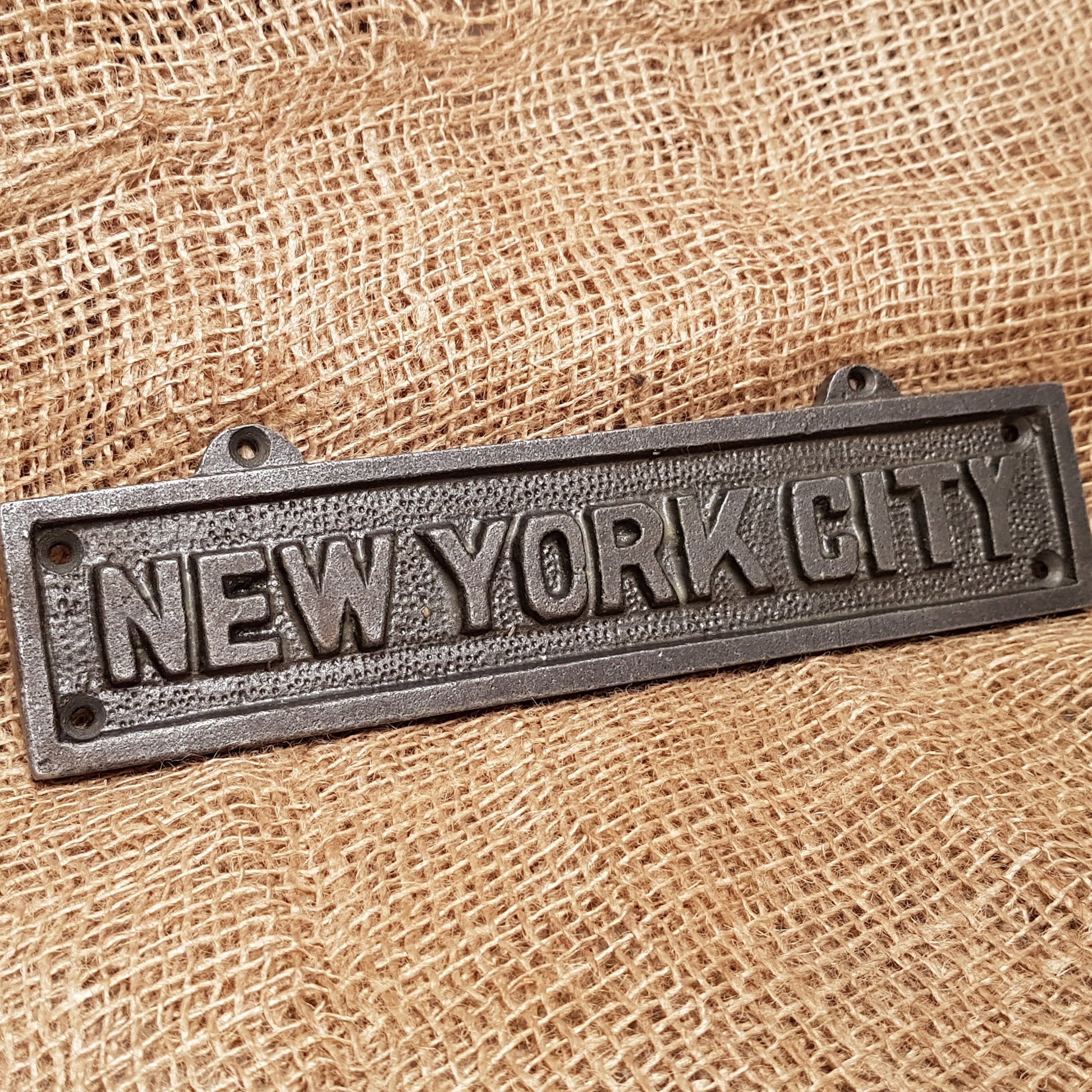 New York City - Spearhead Collection - Plaques and Signs - Home Decor, New York City, Plaques and Signs